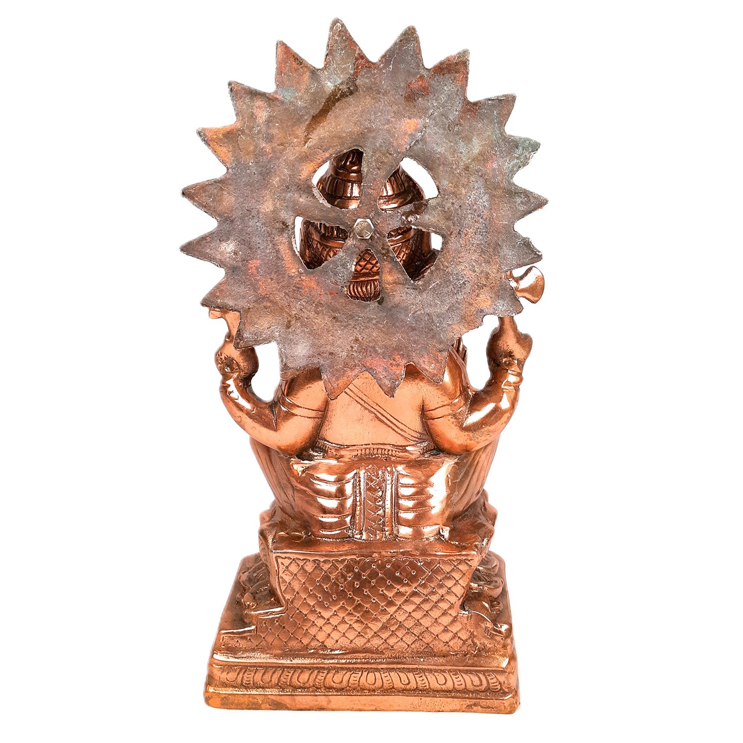 Ganesh Murti | Shri Ganesha Statue - for Diwali & Housewarming Gift | Religious & Spiritual Art - for Puja, Home, Entrance & Living Room Decor - 15 Inch - Apkamart