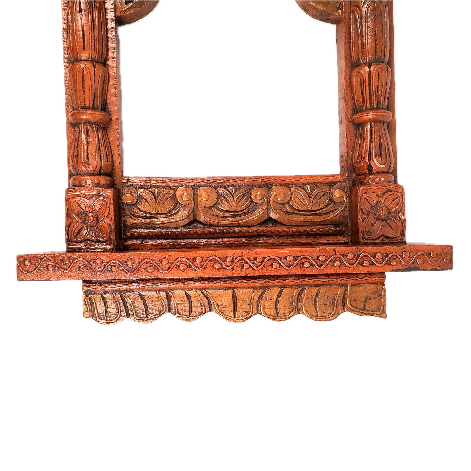 Jharokha Wall Hanging | Wooden Jharokha Frame Hangings - For Home, Wall Decor, Frames, Living room, Entrance Decoration & Gifts - Apkamart