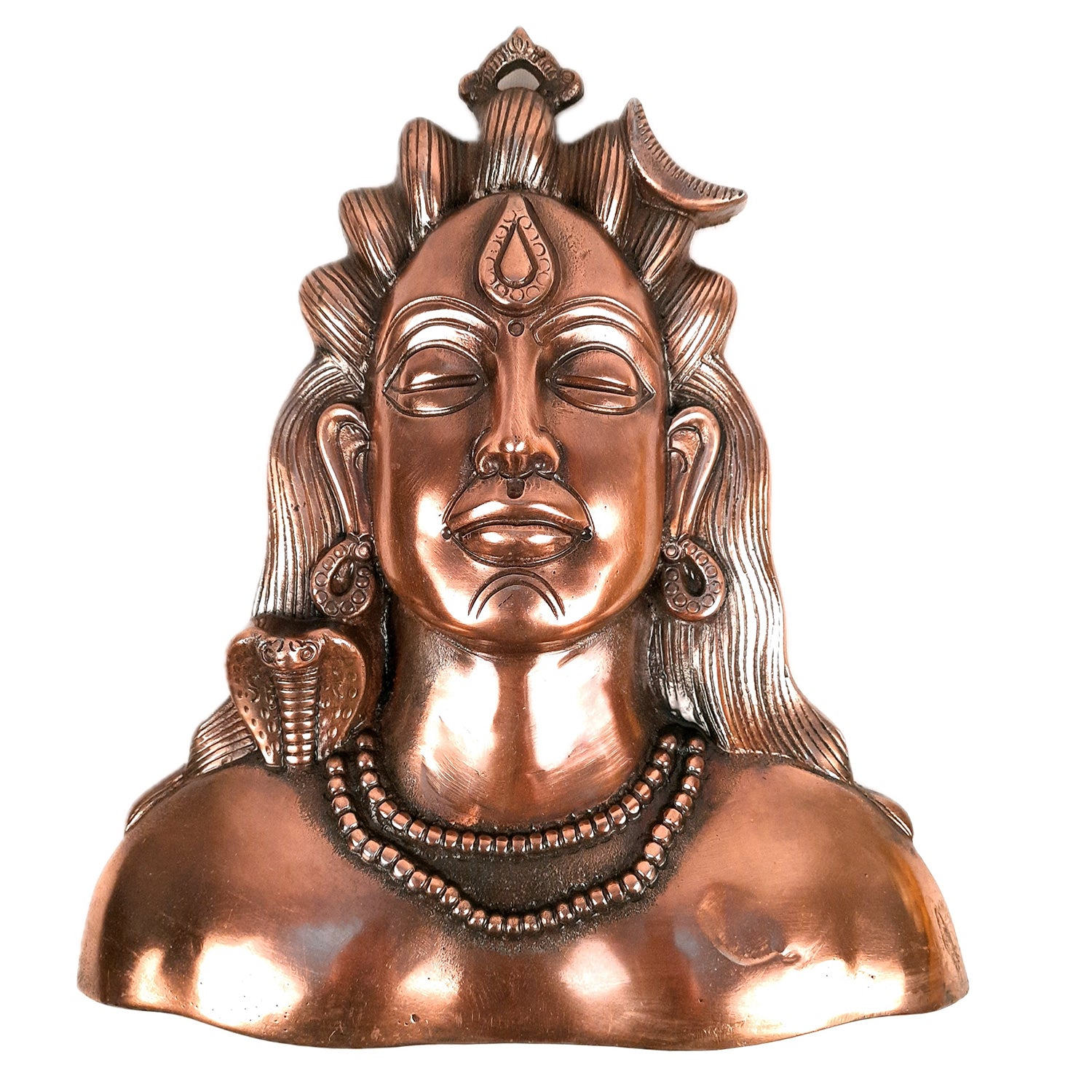 Adiyogi Shiva Wall Hanging | Shiv Wall Art - For Home, Living Room, Wall, Entrance Decor | Office Decor & Gifts - 12 Inch - Apkamart