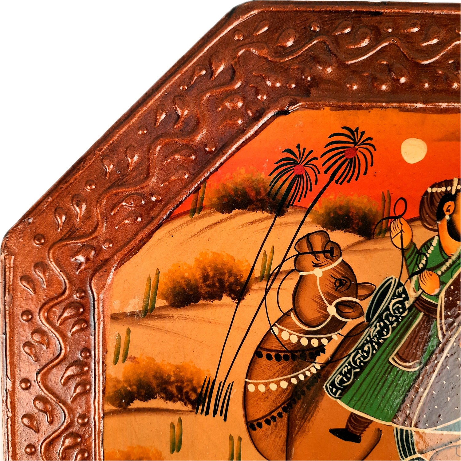 Wooden Chowki Bajot | Decorative Choki / Peeta - For Home, Puja, Living Room, Sitting, Sofa Corners Decor & Gifts - Apkamart