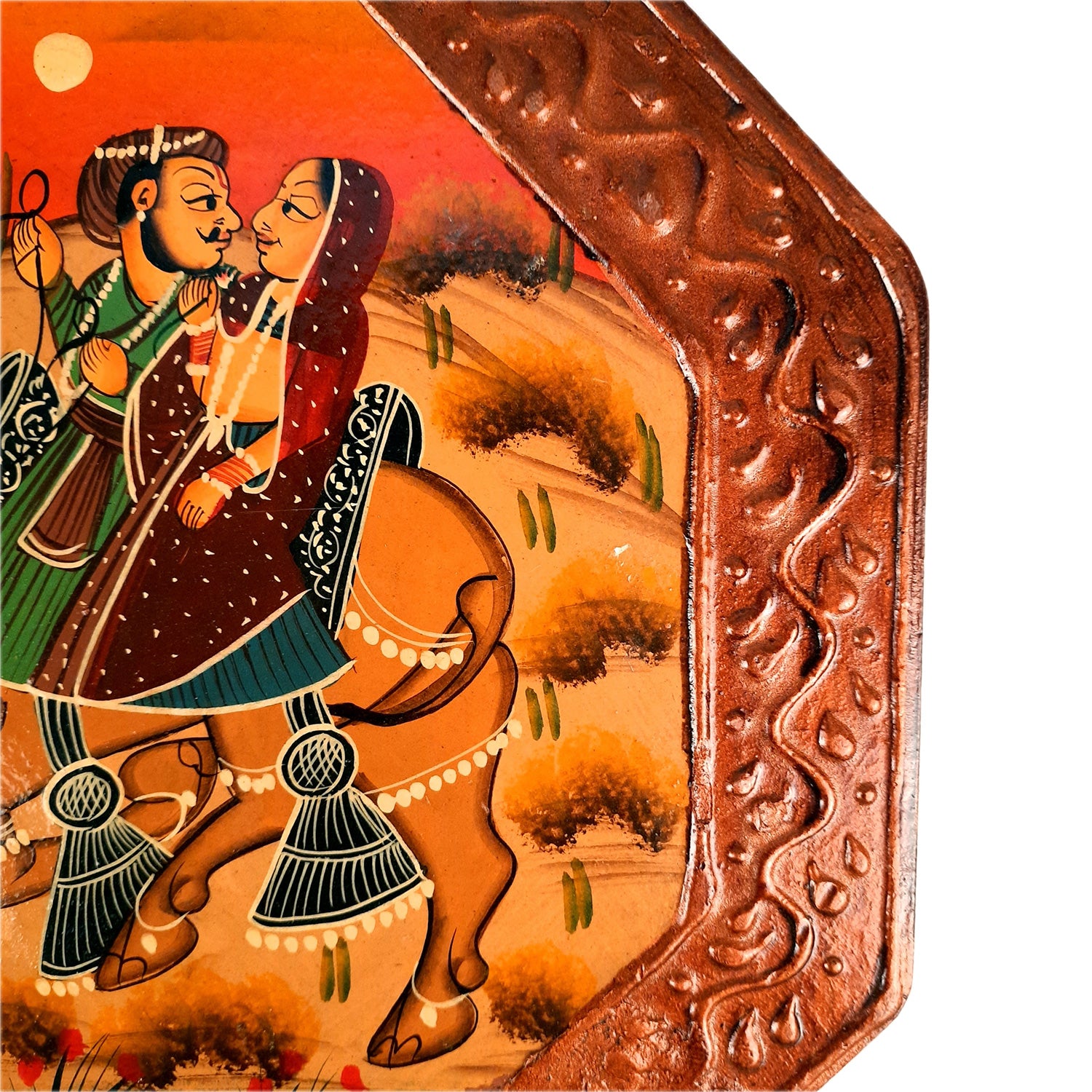 Wooden Chowki Bajot | Decorative Choki / Peeta - For Home, Puja, Living Room, Sitting, Sofa Corners Decor & Gifts - Apkamart