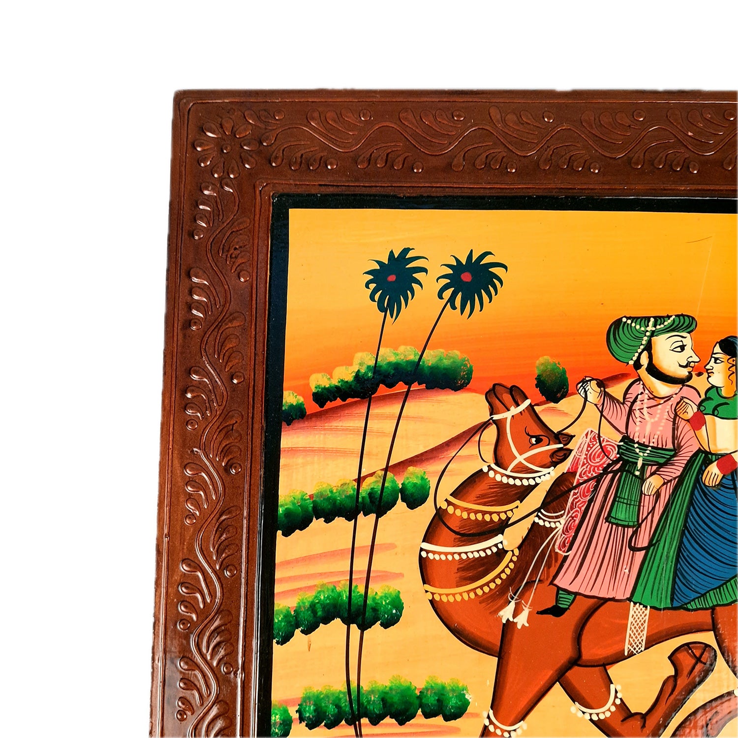 Wooden Chowki Bajot | Decorative Choki / Peeta - For Home, Living Room, Sitting, Sofa Corners Decor & Gifts - Apkamart