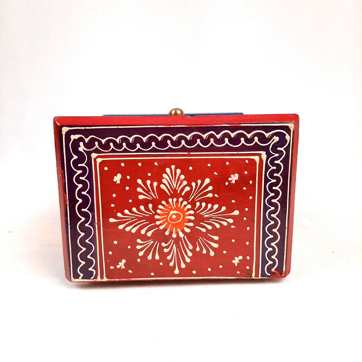 Jewellery Box | Decorative Wooden Jewelry Box - For Earring, Necklace & Gifts - 11 Inch - Apkamart
