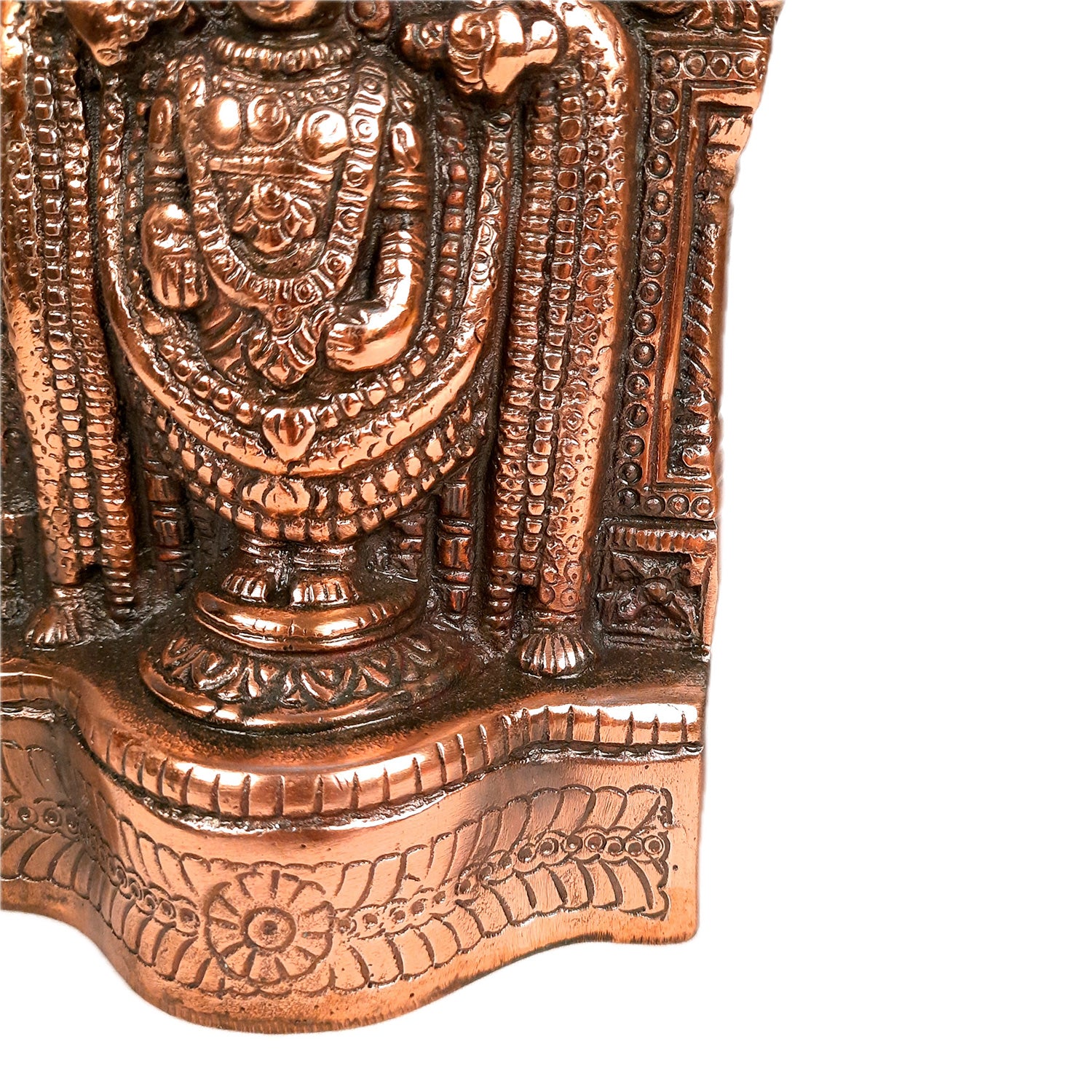 Tirupati Balaji Idol | Swami Venkateswara Statue | Balaji Face Murti - for Home, Living Room, Office, Puja & Gift - 8 Inch - apkamart