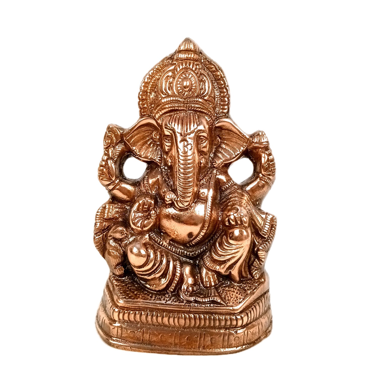 Ganesh Idol | Lord Ganesha Statue Murti |Religious & Spiritual Art - For Puja, Home & Entrance Living Room Decor & Gift - 9 Inch - Apkamart