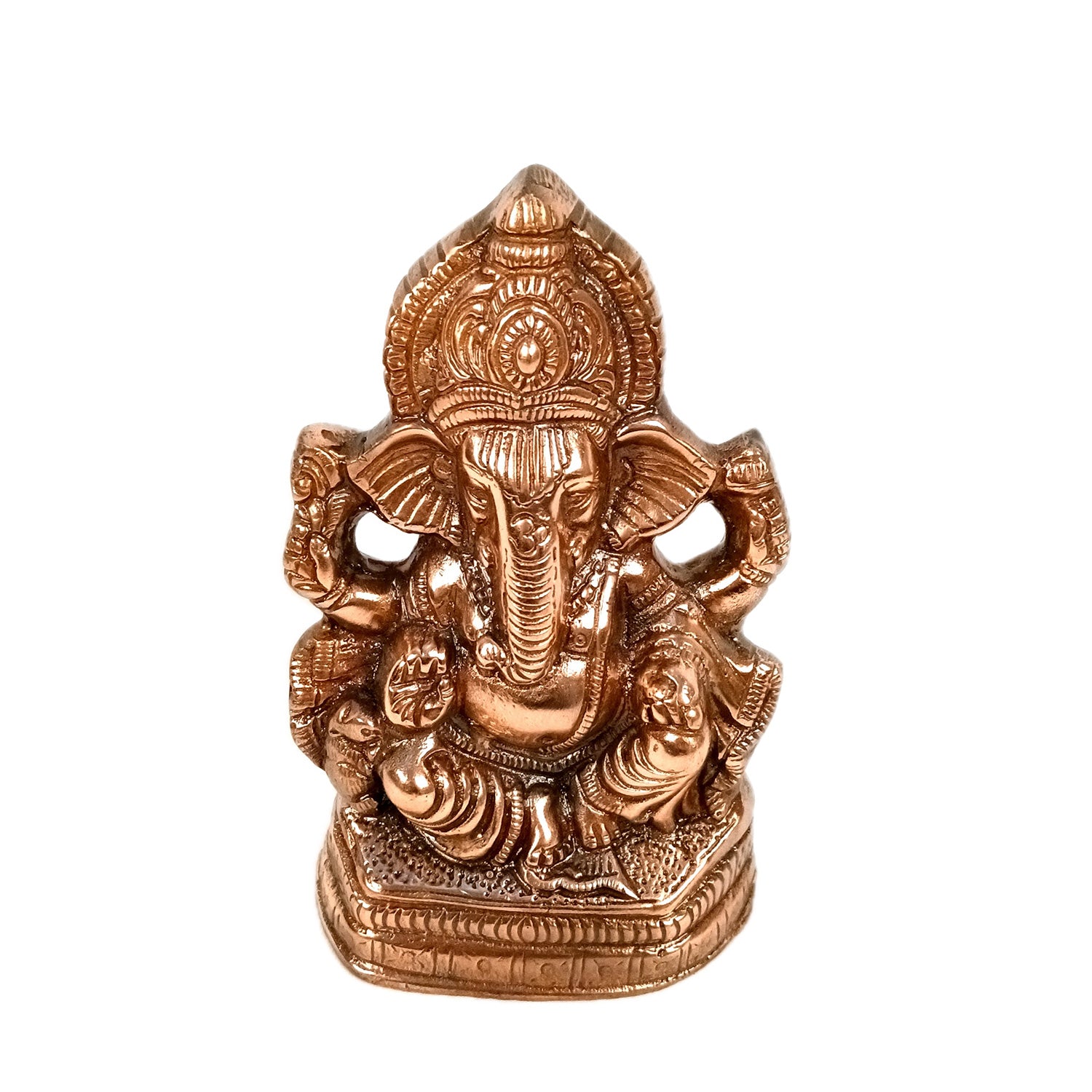 Ganesh Idol | Lord Ganesha Statue Murti |Religious & Spiritual Art - For Puja, Home & Entrance Living Room Decor & Gift - 9 Inch - Apkamart