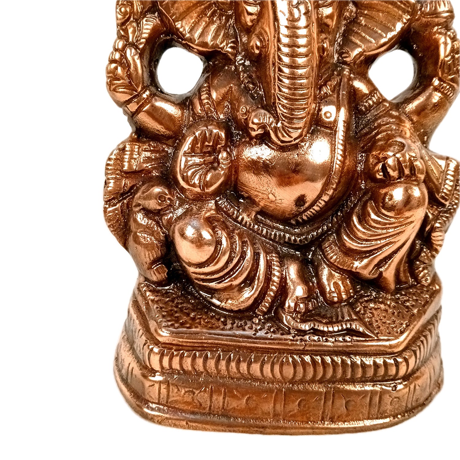 Ganesh Idol | Lord Ganesha Statue Murti |Religious & Spiritual Art - For Puja, Home & Entrance Living Room Decor & Gift - 9 Inch - Apkamart