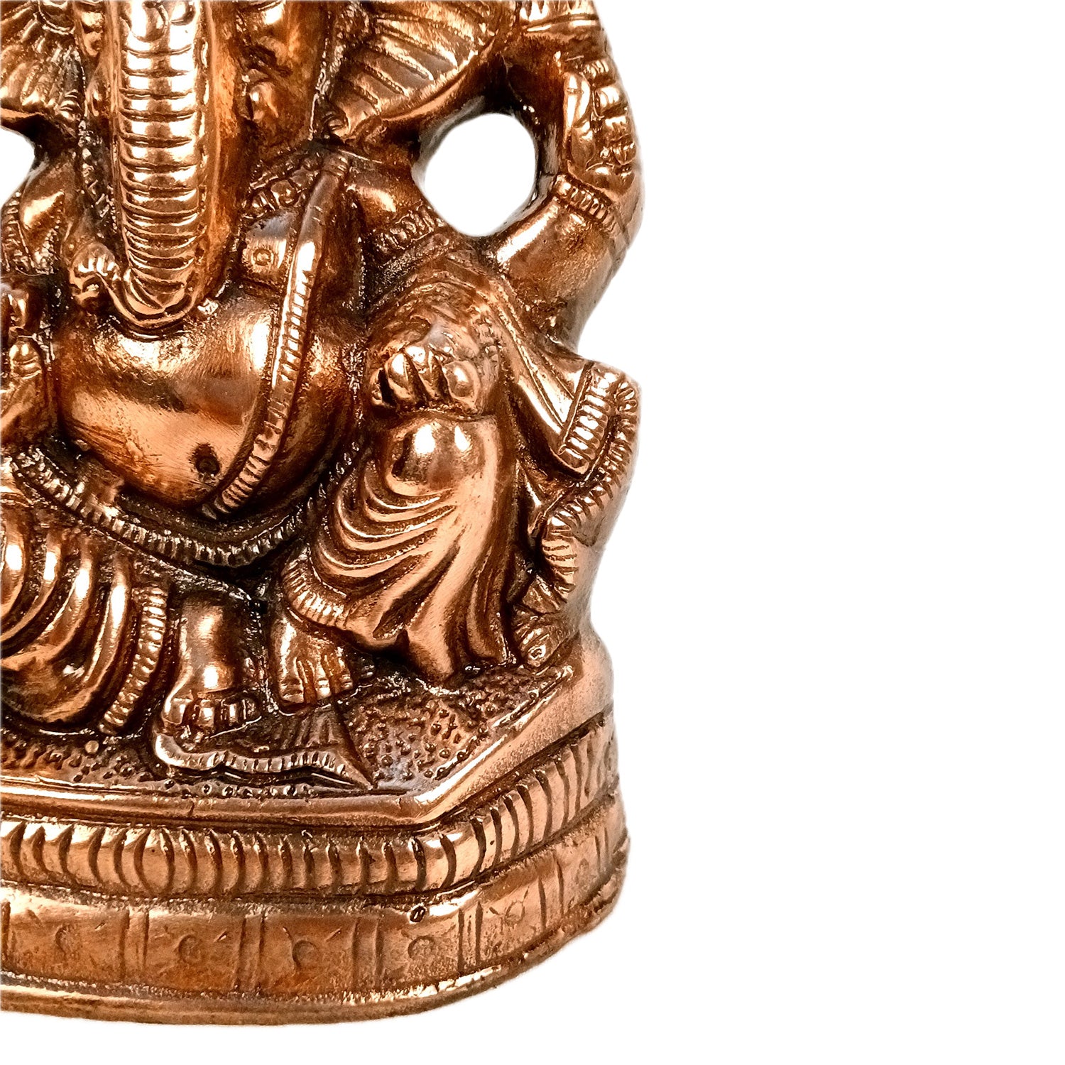 Ganesh Idol | Lord Ganesha Statue Murti |Religious & Spiritual Art - For Puja, Home & Entrance Living Room Decor & Gift - 9 Inch - Apkamart