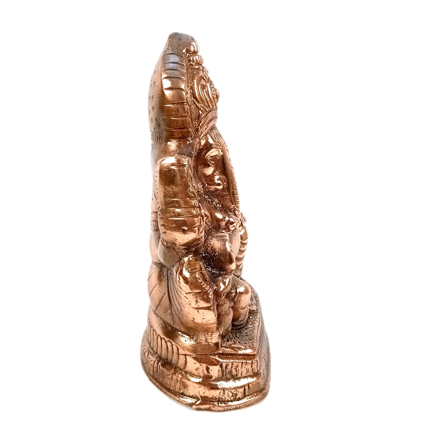 Ganesh Idol | Lord Ganesha Statue Murti |Religious & Spiritual Art - For Puja, Home & Entrance Living Room Decor & Gift - 9 Inch - Apkamart