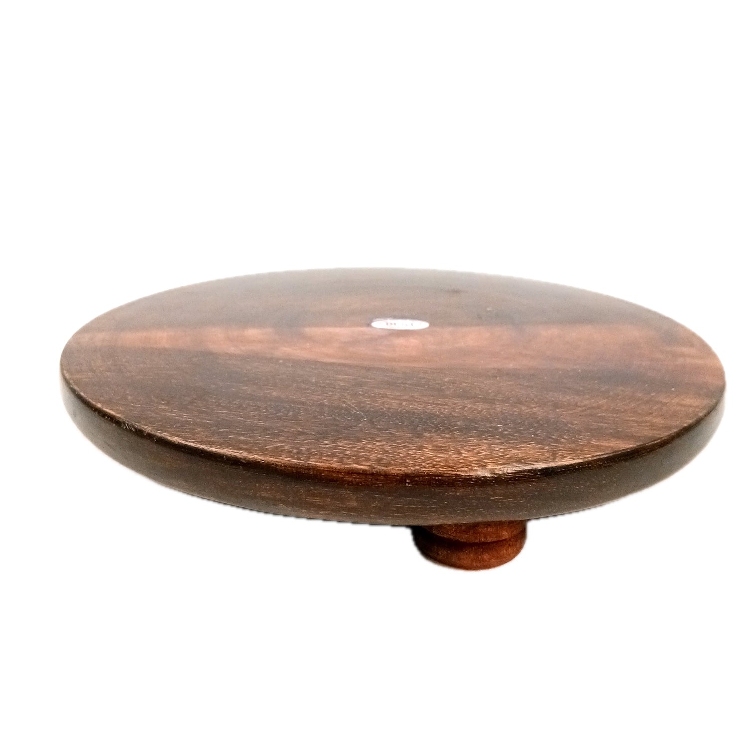 Wooden Chakla Belan Set | Premium Solid Sheesham Wood Roti Rolling Board and Rolling Pin | Round Polpat-Roti Roller - for Home & Kitchen - 10 Inch (Pack Of 2)