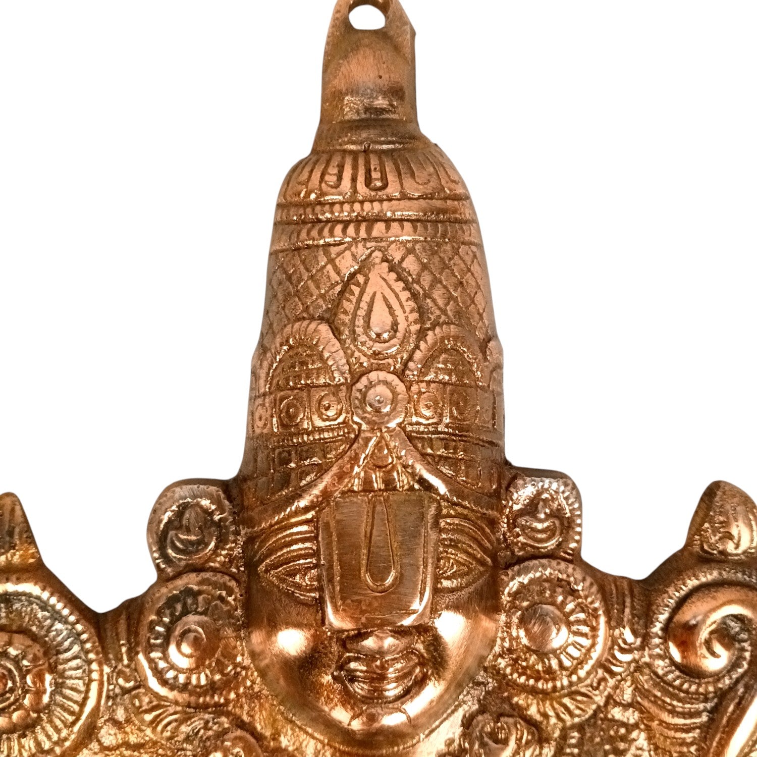 Lord Balaji Statue Wall Decor | Shri Venkateswara Swami Idol for Wall | Tirupati Balaji Wall Hanging Murti - for Home, Living Room, Office, Puja & Gift - 9 Inch