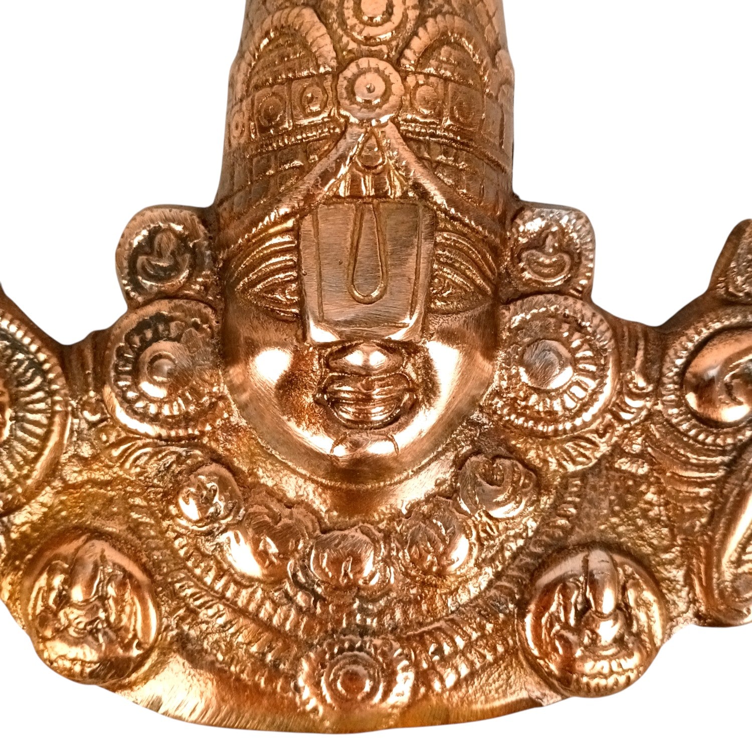 Lord Balaji Statue Wall Decor | Shri Venkateswara Swami Idol for Wall | Tirupati Balaji Wall Hanging Murti - for Home, Living Room, Office, Puja & Gift - 9 Inch