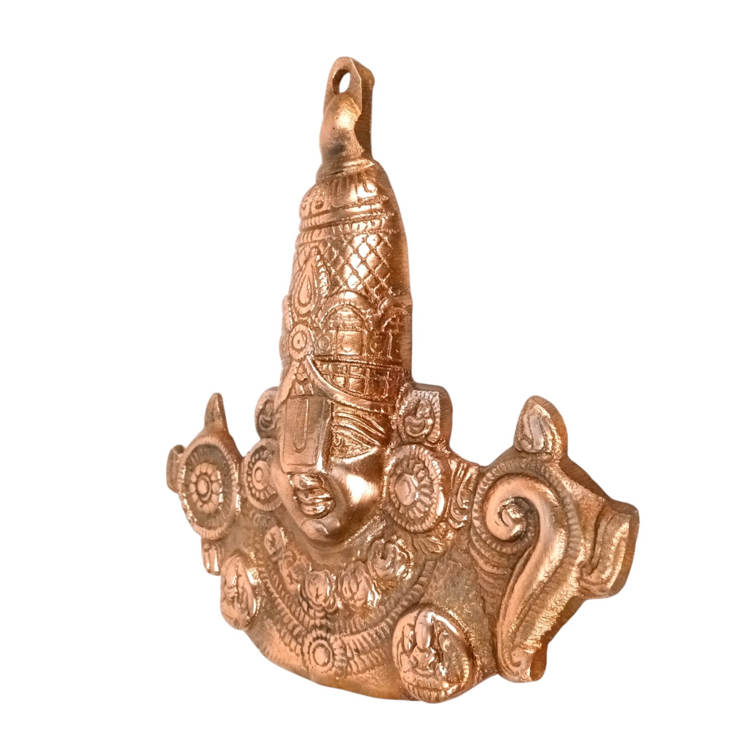 Lord Balaji Statue Wall Decor | Shri Venkateswara Swami Idol for Wall | Tirupati Balaji Wall Hanging Murti - for Home, Living Room, Office, Puja & Gift - 9 Inch