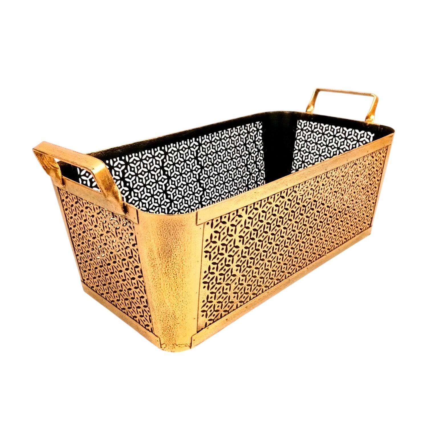Storage Basket | Decorative Fruit Basket & Storage Basket | Durable Utility Organizer for Kitchen, Dining & Home Decor - 14 Inch - Apkamart