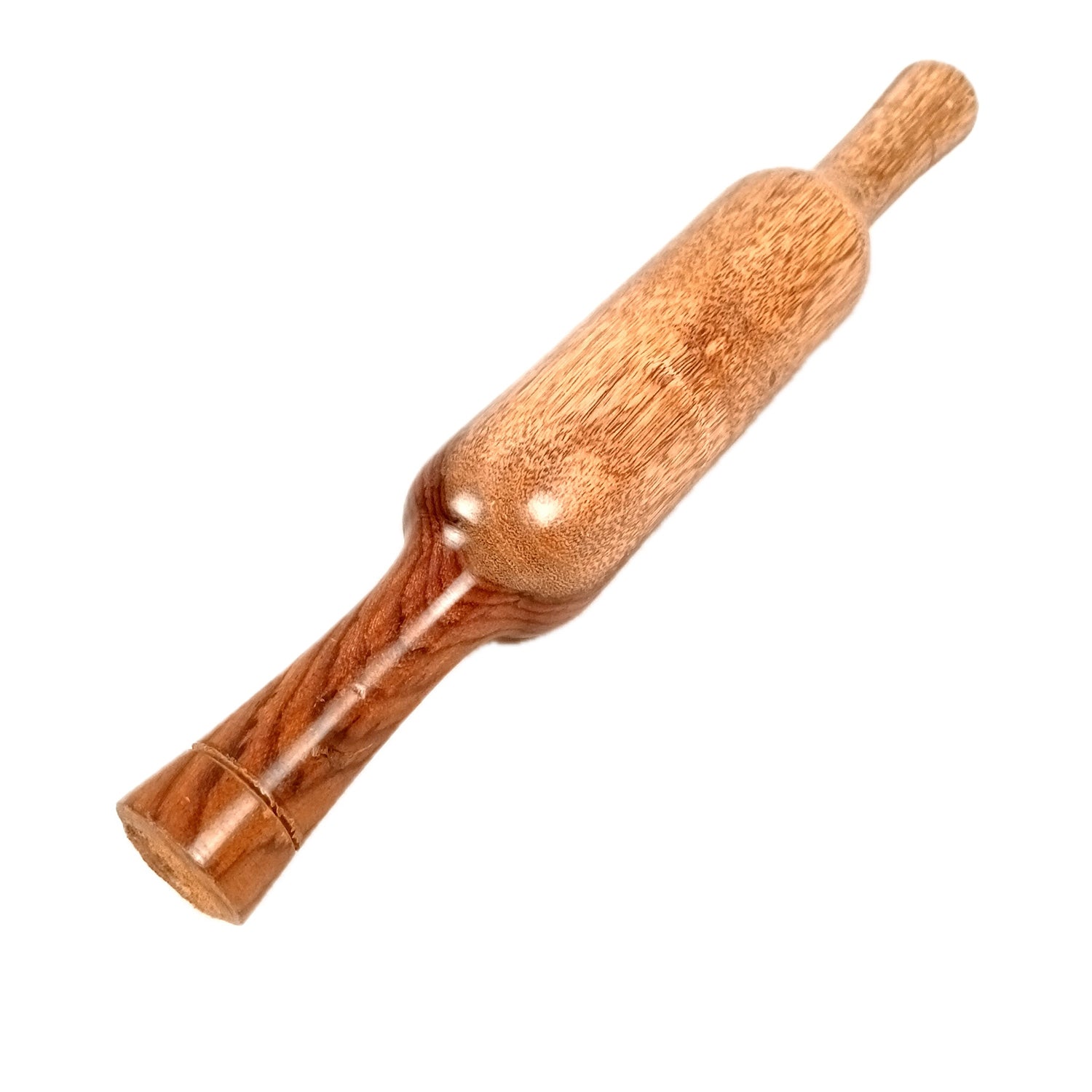 Wooden Chakla Belan Set | Premium Solid Sheesham Wood Roti Rolling Board and Rolling Pin | Round Polpat-Roti Roller - for Home & Kitchen - 10 Inch (Pack Of 2)