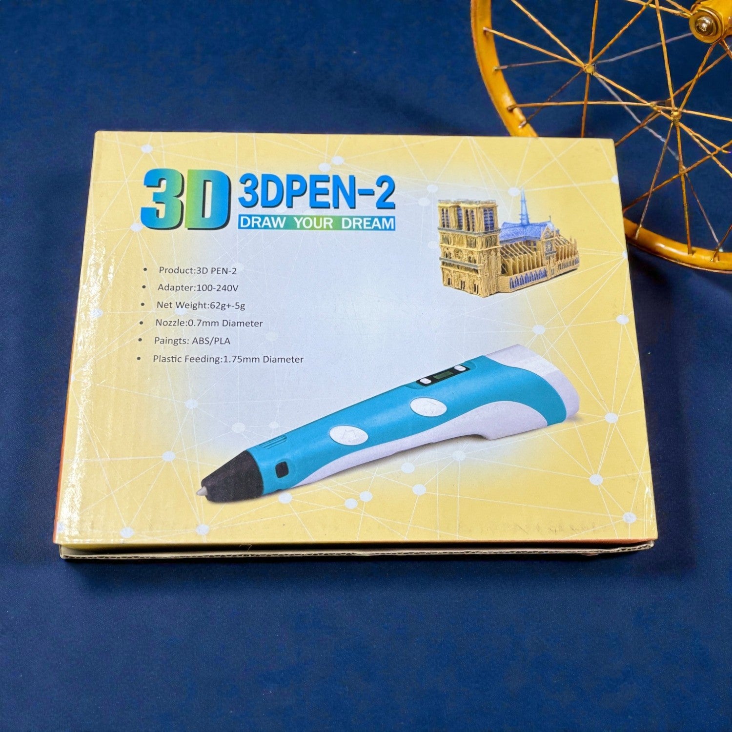 3D Pen for Kids and Adults | 3D Painting Pen Filament for Art & Craft Drawing and Creative Projects - Apkamart #Style_3D Pen