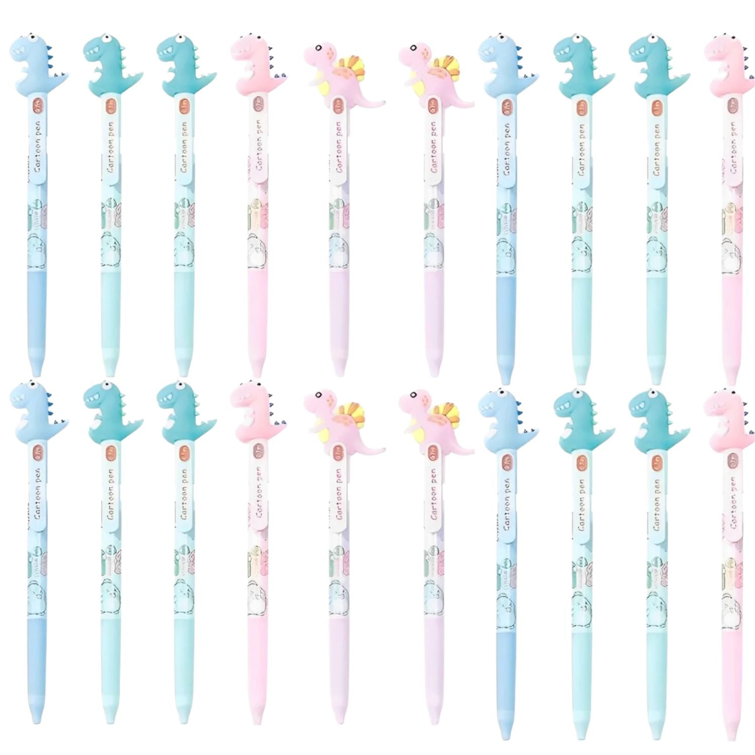 Cartoon Design pen - for Kids | Stylish Pen for Kids, School Stationary Set, Gift & Return Gifts -Pack of 2 - Apkamart #Style_Pack Of 20