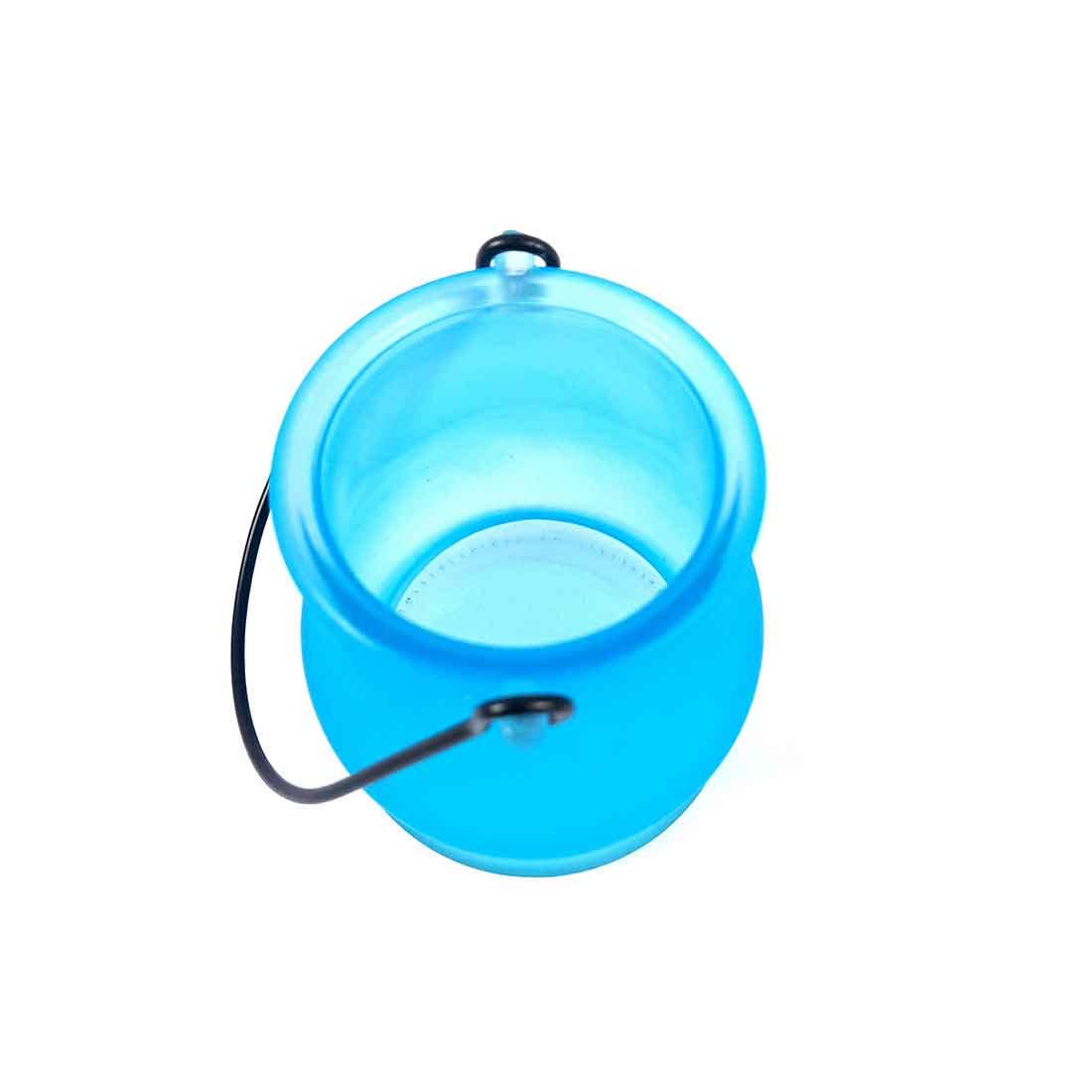 Handcrafted Glass Tealight Candle Holder for Table Decor & Gifts | Diwali, Festive Decoration - 8 Inch