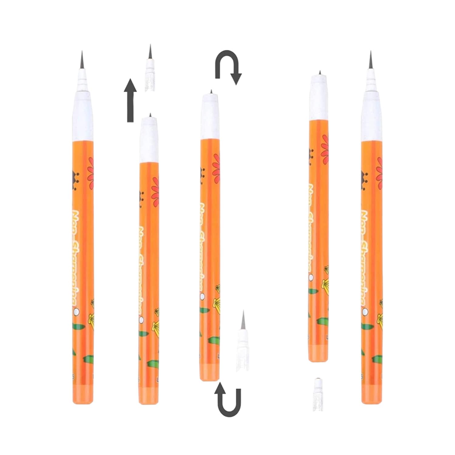 Lead Pencil with Playful whistle Pencil Topper