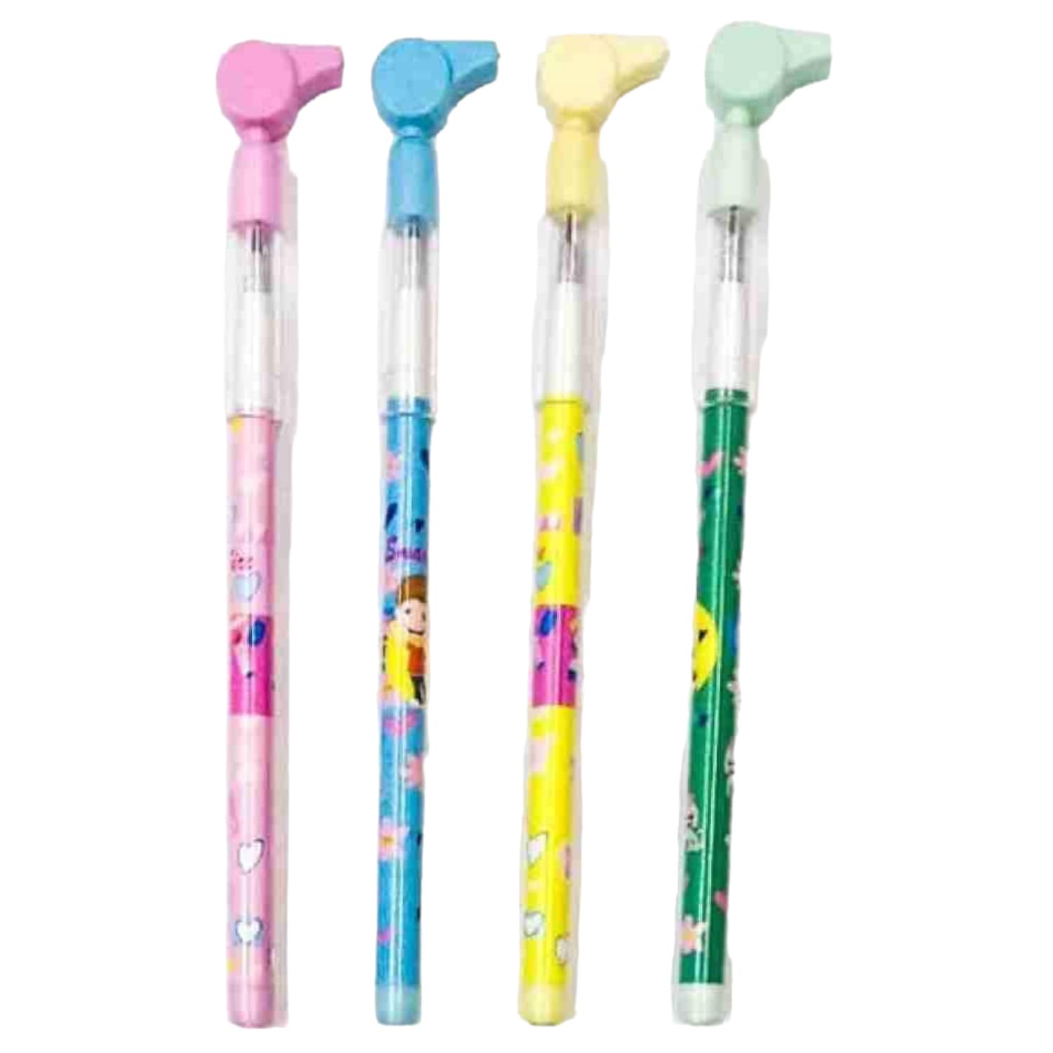 Lead Pencil with Playful whistle Pencil Topper