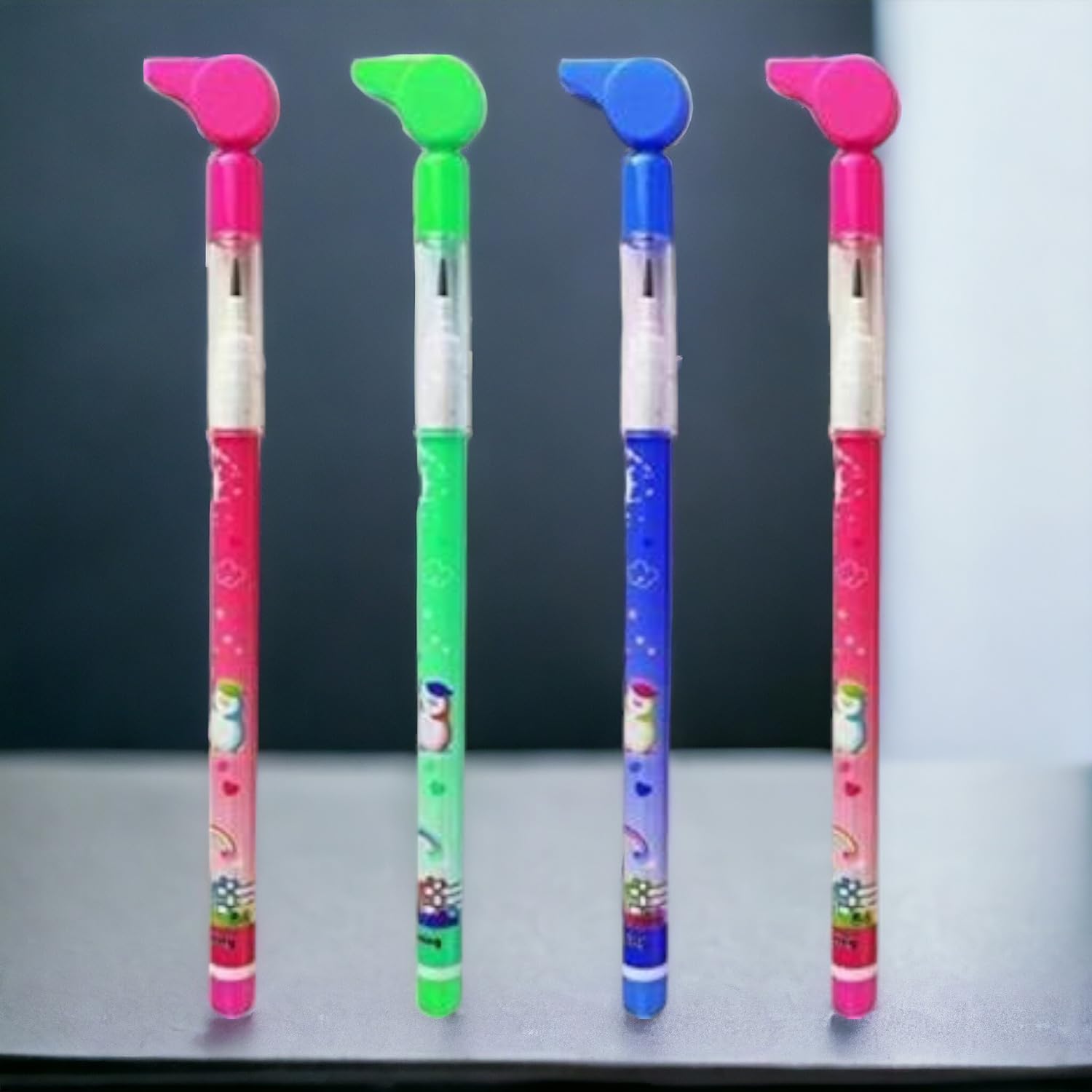 Lead Pencil with Playful whistle Pencil Topper