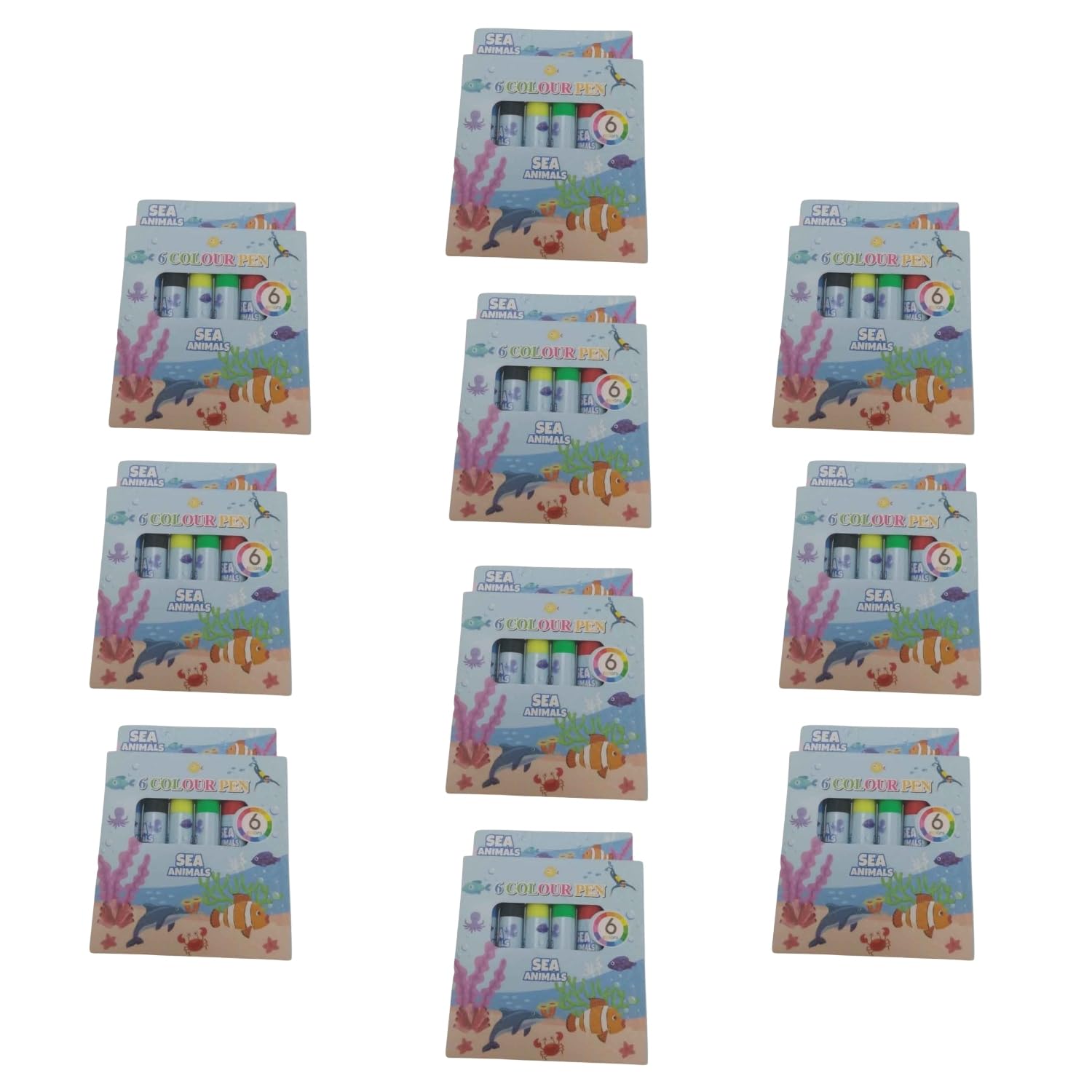 Kids Mini Sketch Pen | Coloring Pen - Apkamart #Style_Pack of 10