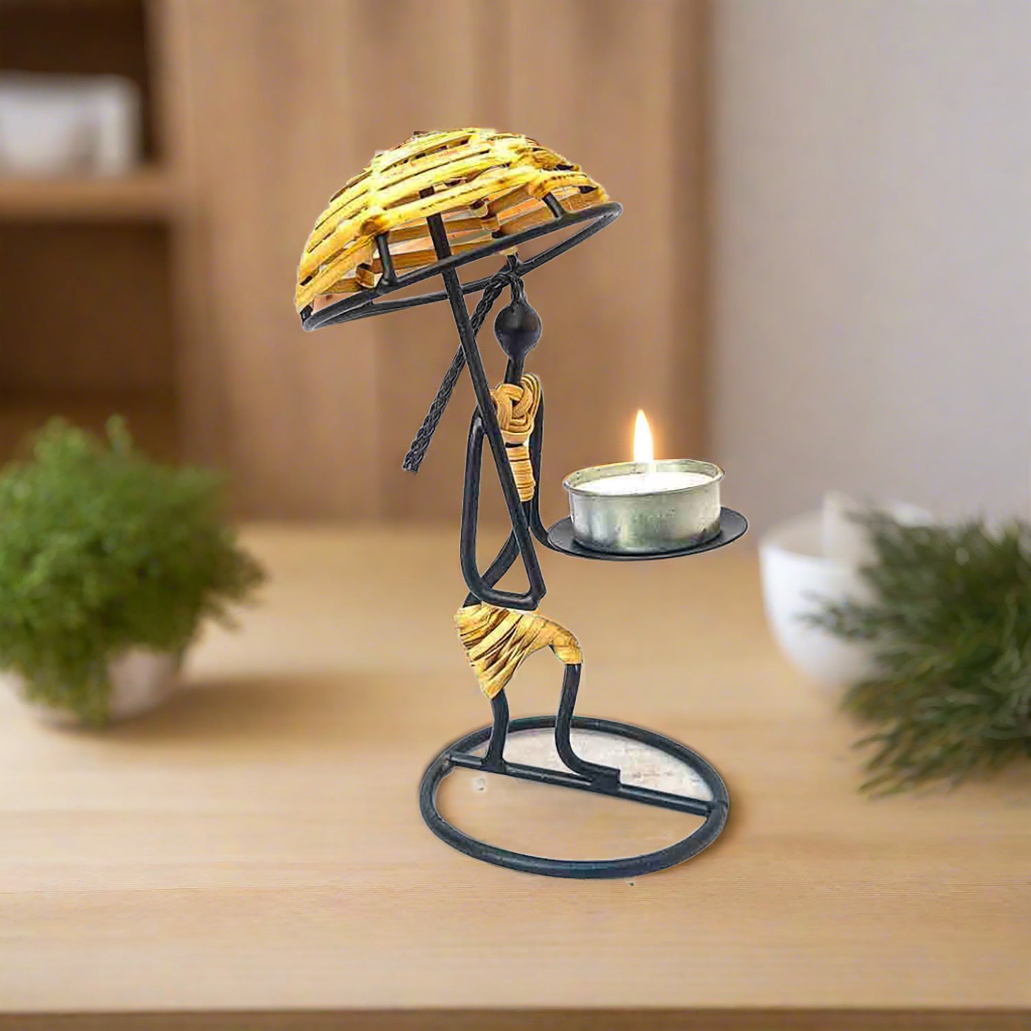 Candle Holder Decor - 8 Inches - ApkaMart