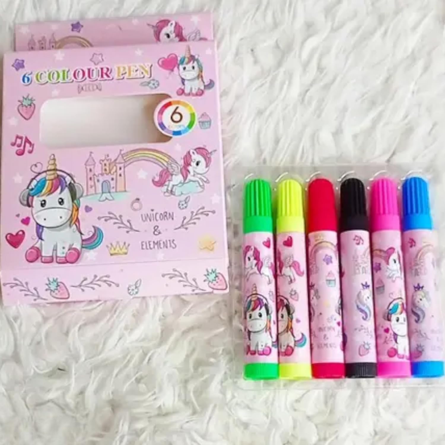 Kids Mini Sketch Pen | Coloring Pen - For Kids, School &  Birthday Return Gift (Pack of 10)