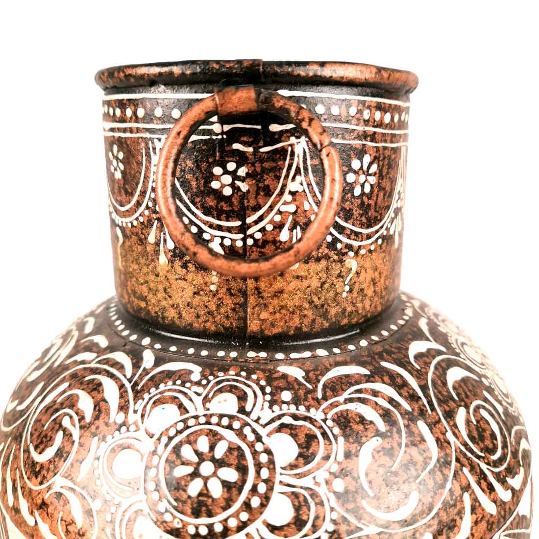Flower Vase for Corners | Decorative Vases - For Home & Table Decor - 12 Inch - Apkamart