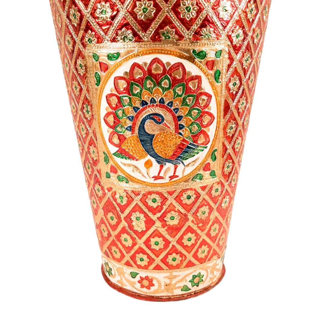 Big Flower Vase | Decorative Minakari Vases - For Home & Corner Decor & Gifts - 24 Inch - Apkamart