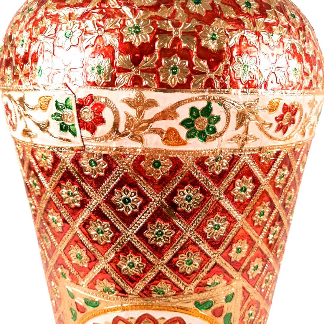 Big Flower Vase | Decorative Minakari Vases - For Home & Corner Decor & Gifts - 24 Inch - Apkamart