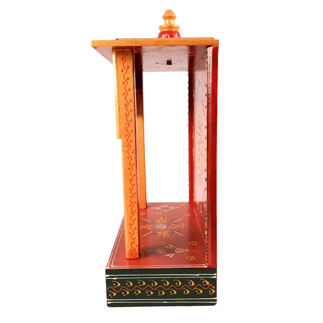 Wooden Mandir for Home | Home Temple -17 Inch - Apkamart