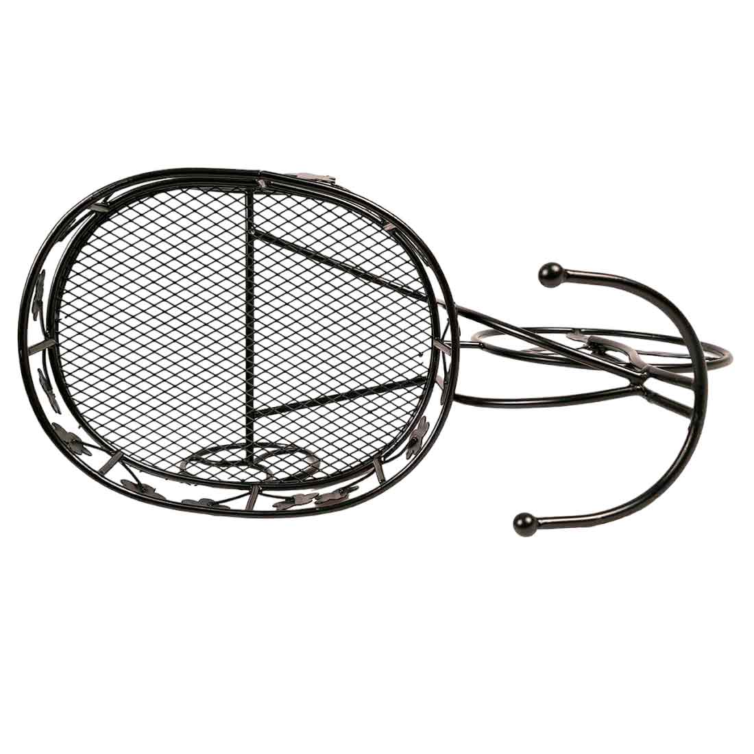 Fruit Basket | Multipurpose Basket - Rickshaw Design - For Fruits, Vegetables, Kitchen & Dining Table Decor - 15 Inch - Apkamart#Style_Pack of 1