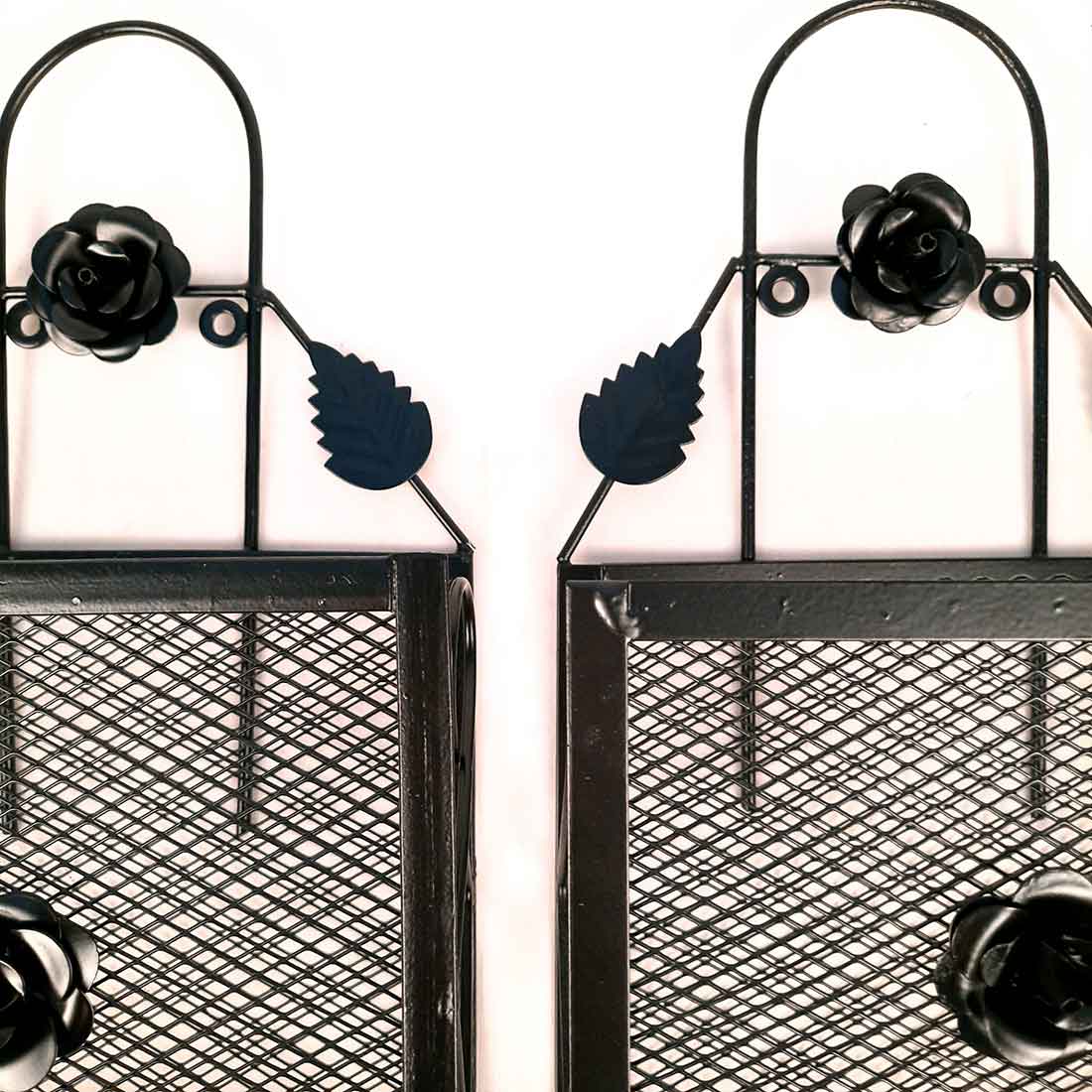 Magazine Holder Wall Mount | Wall Hanging Newspaper Stand - For Home, Office, Living Room, Organizing & Gifts - 13 Inch - Apkamart #Style_Pack of 2