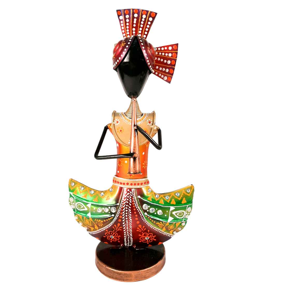 Rajasthani Musician Showpiece - For Table & Home Decor - Apkamart