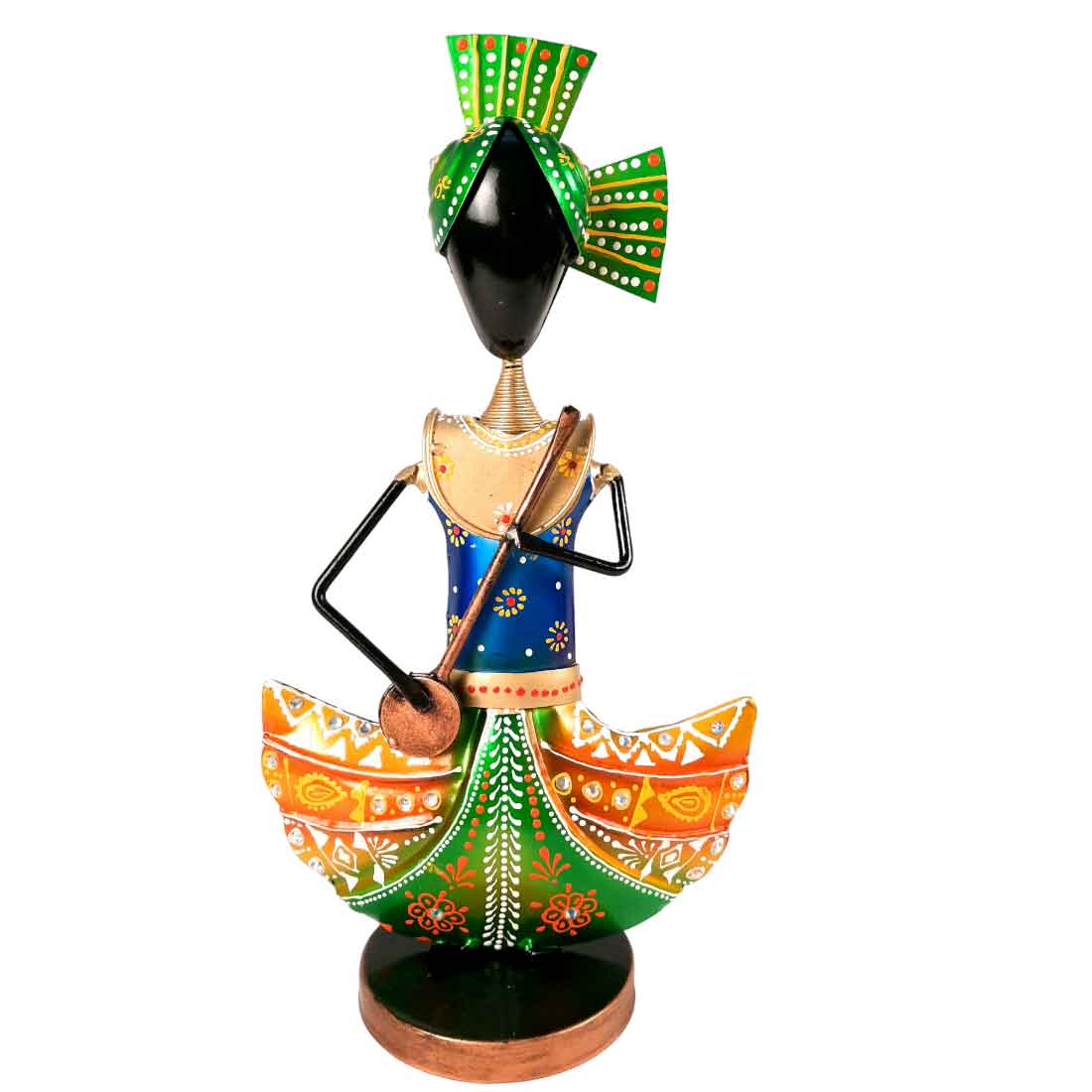 Rajasthani Musician Showpiece - For Table & Home Decor - Apkamart