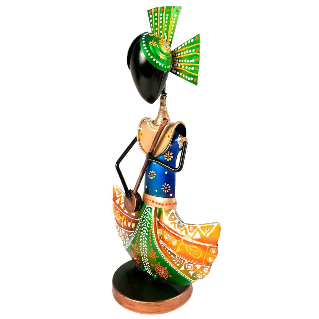 Rajasthani Musician Showpiece - For Table & Home Decor - Apkamart