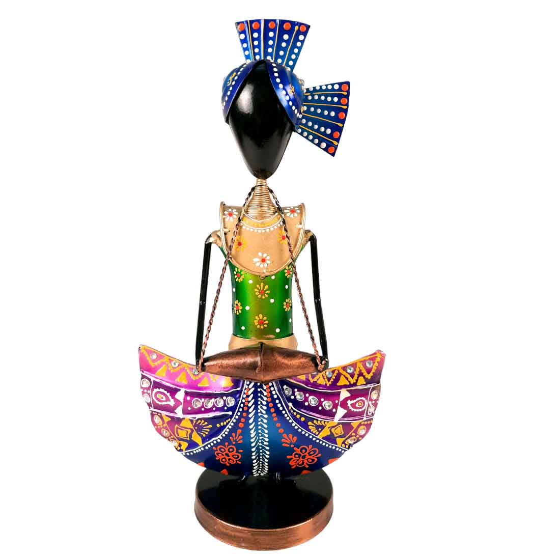 Rajasthani Musician Showpiece - For Table & Home Decor - Apkamart