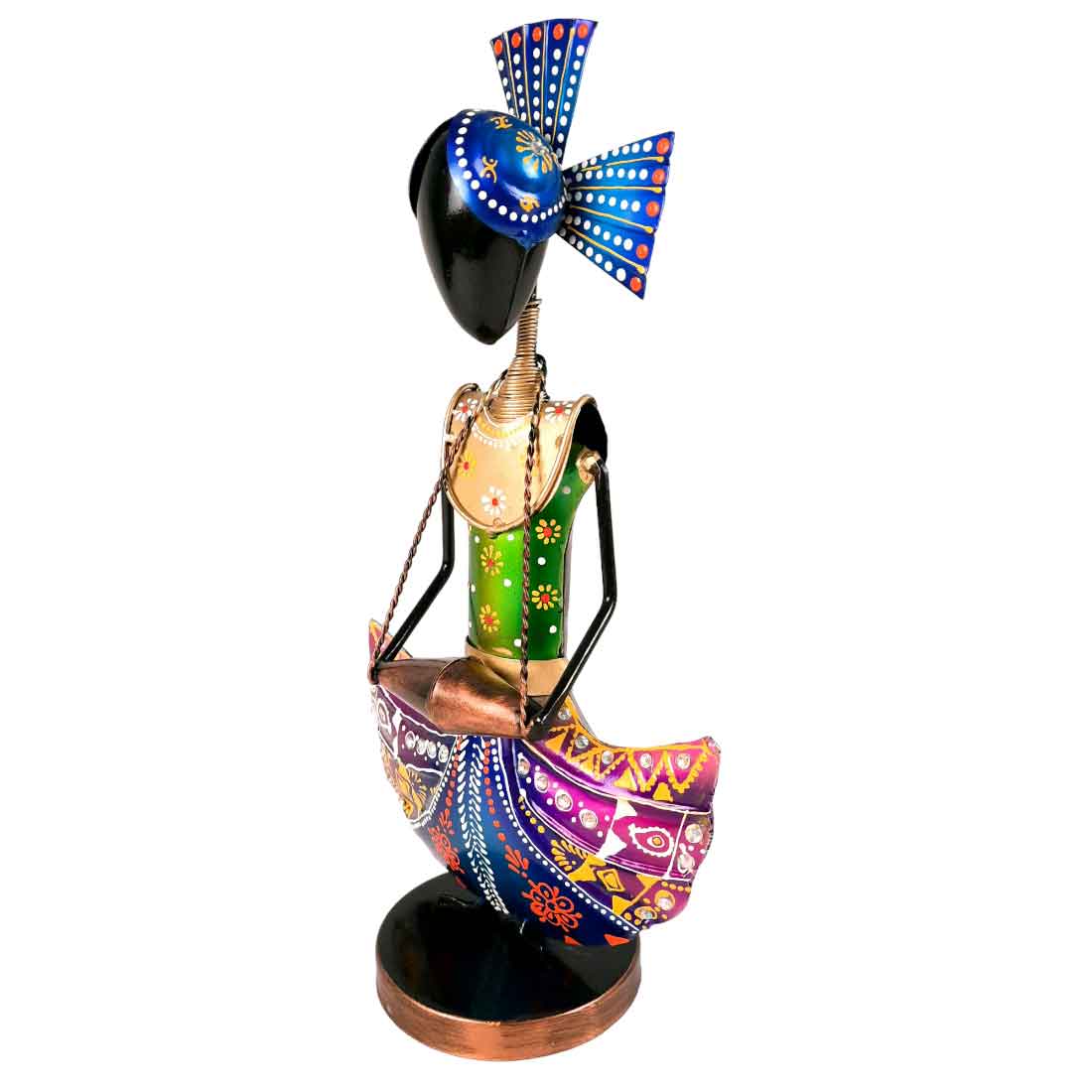 Rajasthani Musician Showpiece - For Table & Home Decor - Apkamart
