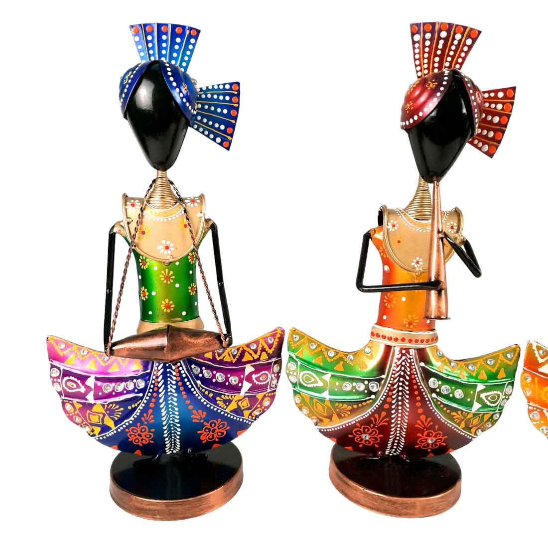 Rajasthani Musician Showpiece - For Table & Home Decor - Apkamart