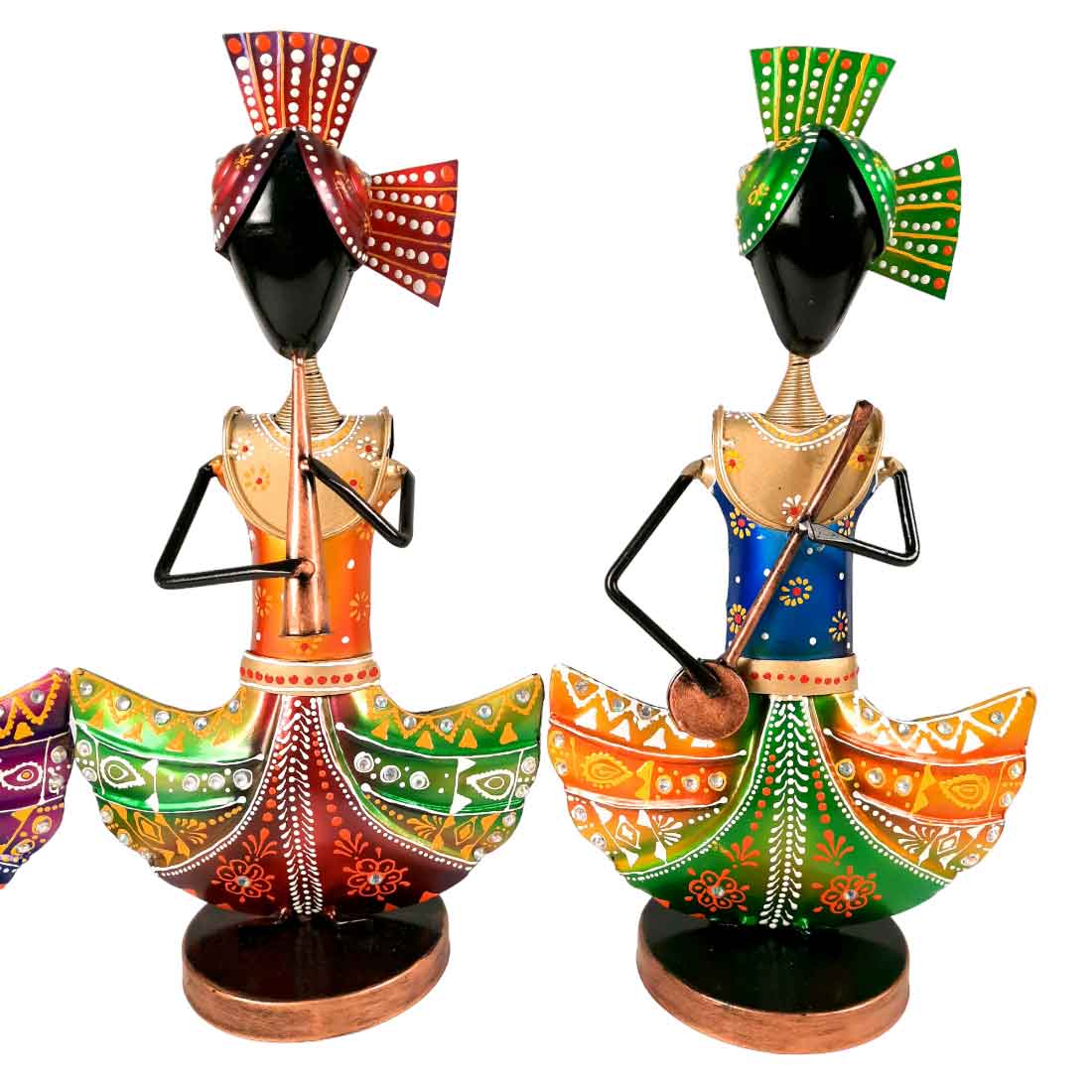 Rajasthani Musician Showpiece - For Table & Home Decor - Apkamart