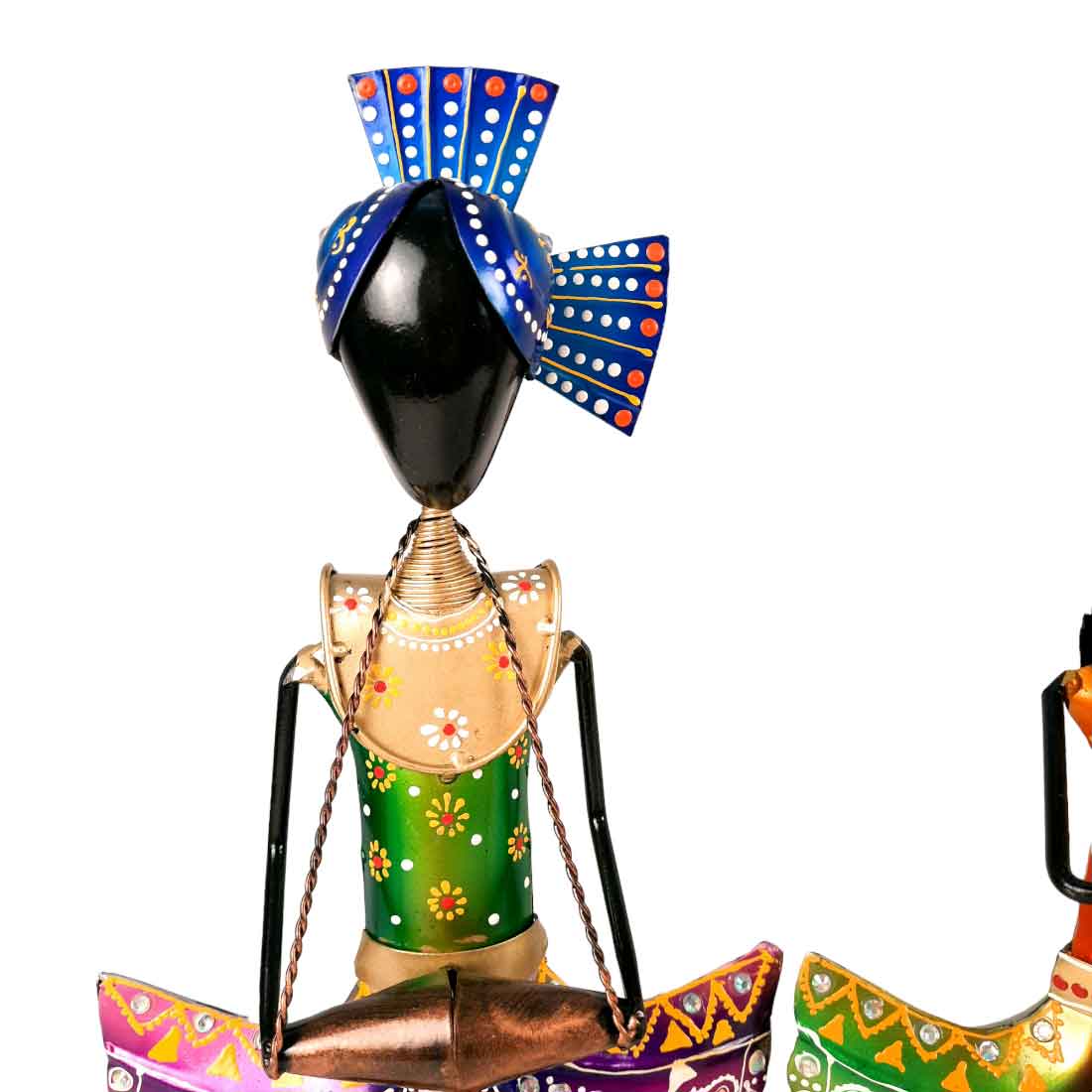 Rajasthani Musician Showpiece - For Table & Home Decor - Apkamart