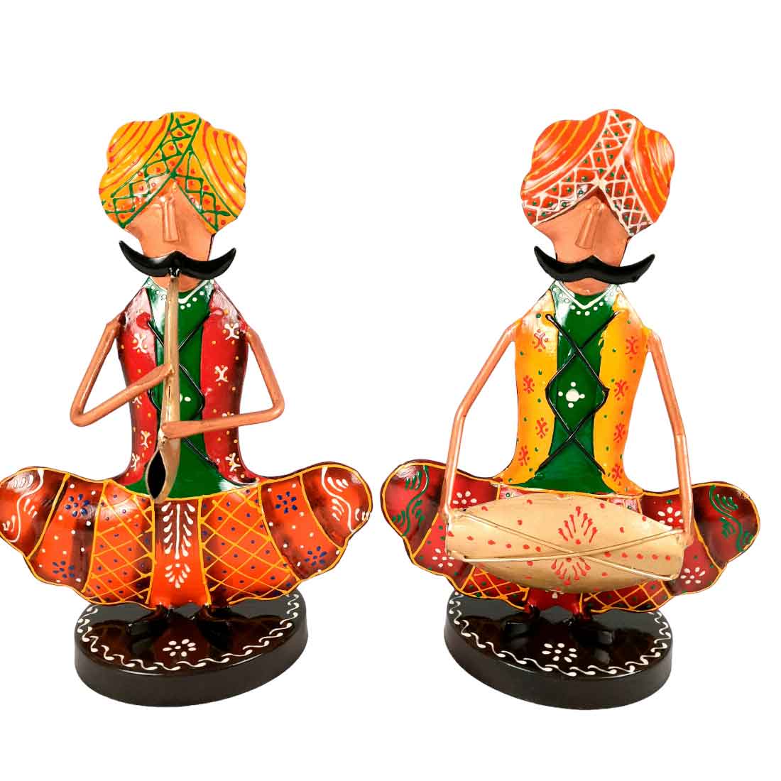 Musician Figurine Showpiece Set | Artifacts for Home, Table, Living Room, TV Unit & Bedroom Office Desk Decor& Gifts - 10 Inch (Pack of 3) - Apkamart #Style_Design 2