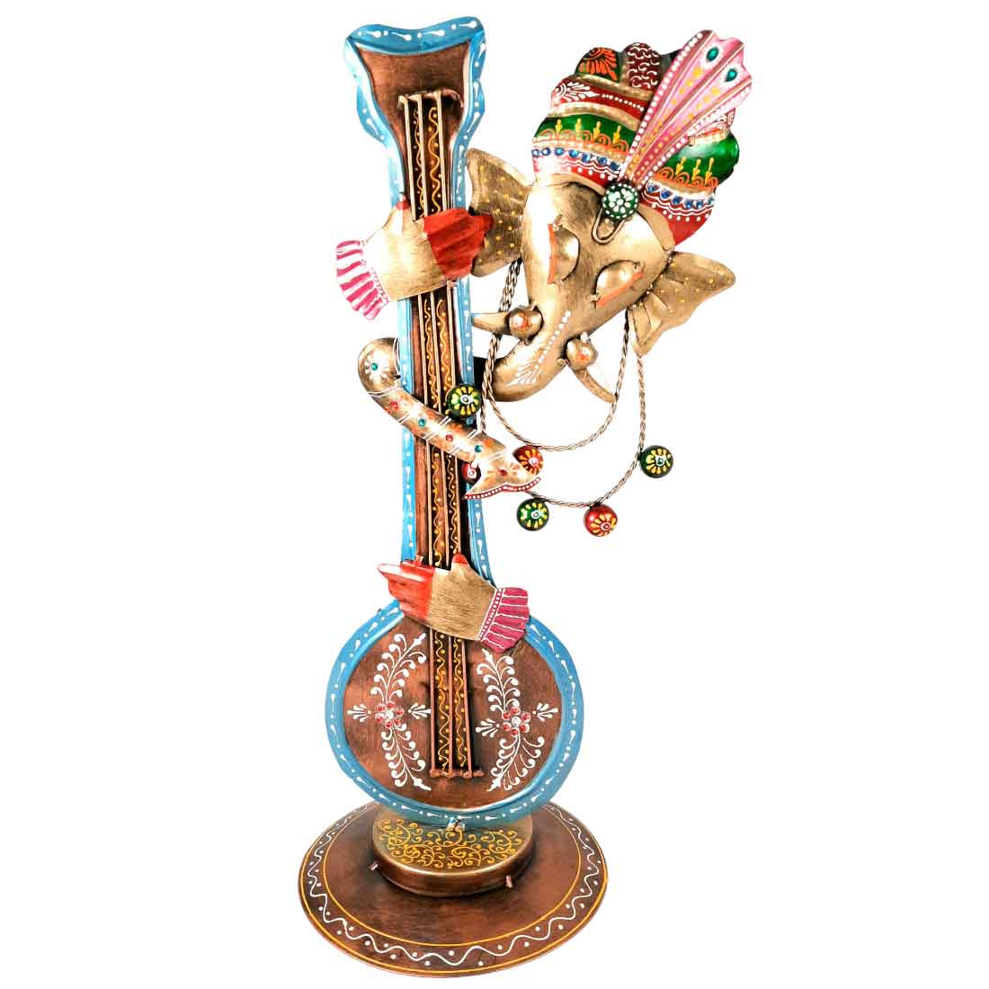 Ganesh Showpiece - Decorative Showpiece for Table & Office Decor - 20 Inch - ApkaMart #Color_Golden