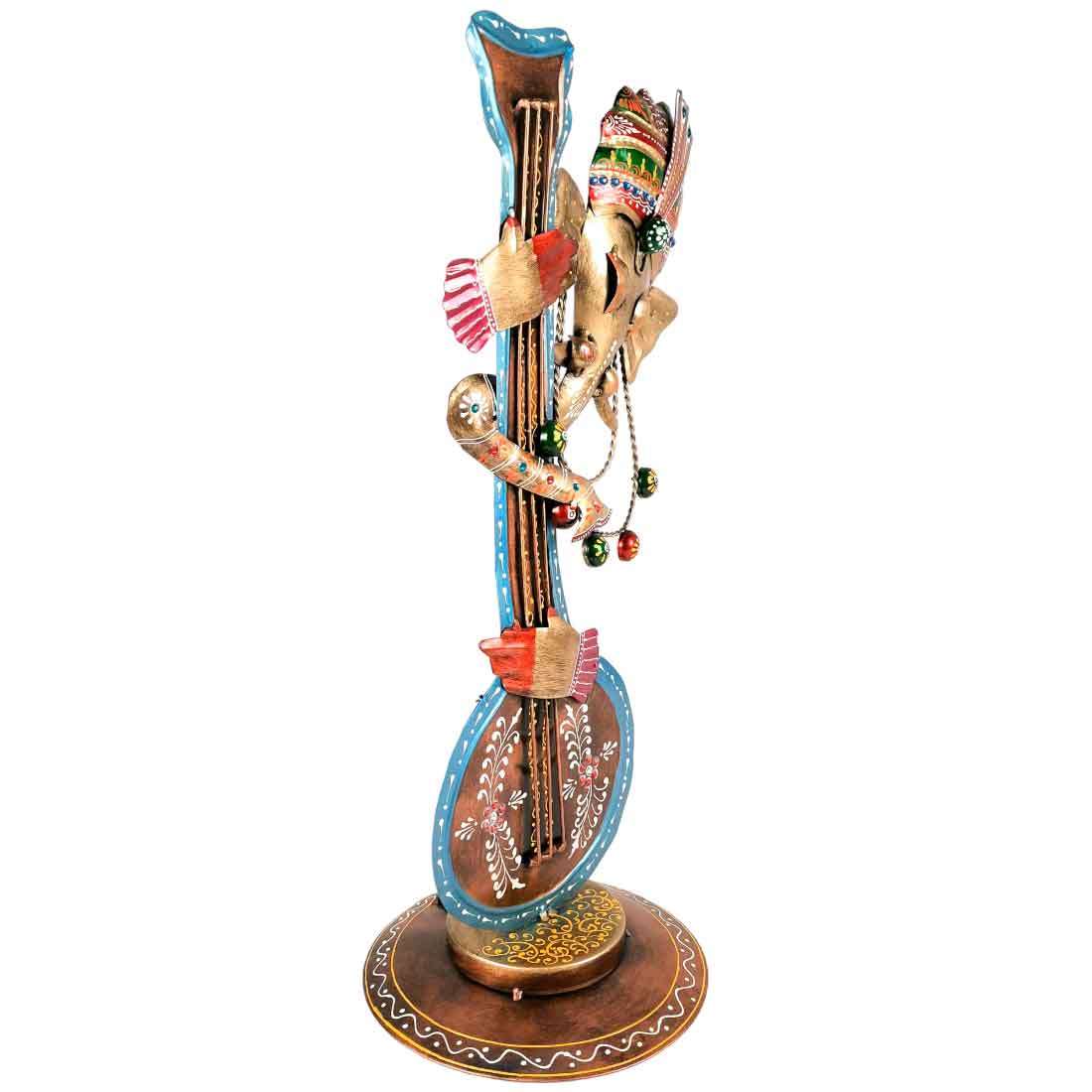 Ganesh Showpiece - Decorative Showpiece for Table & Office Decor - 20 Inch - ApkaMart #Color_Golden