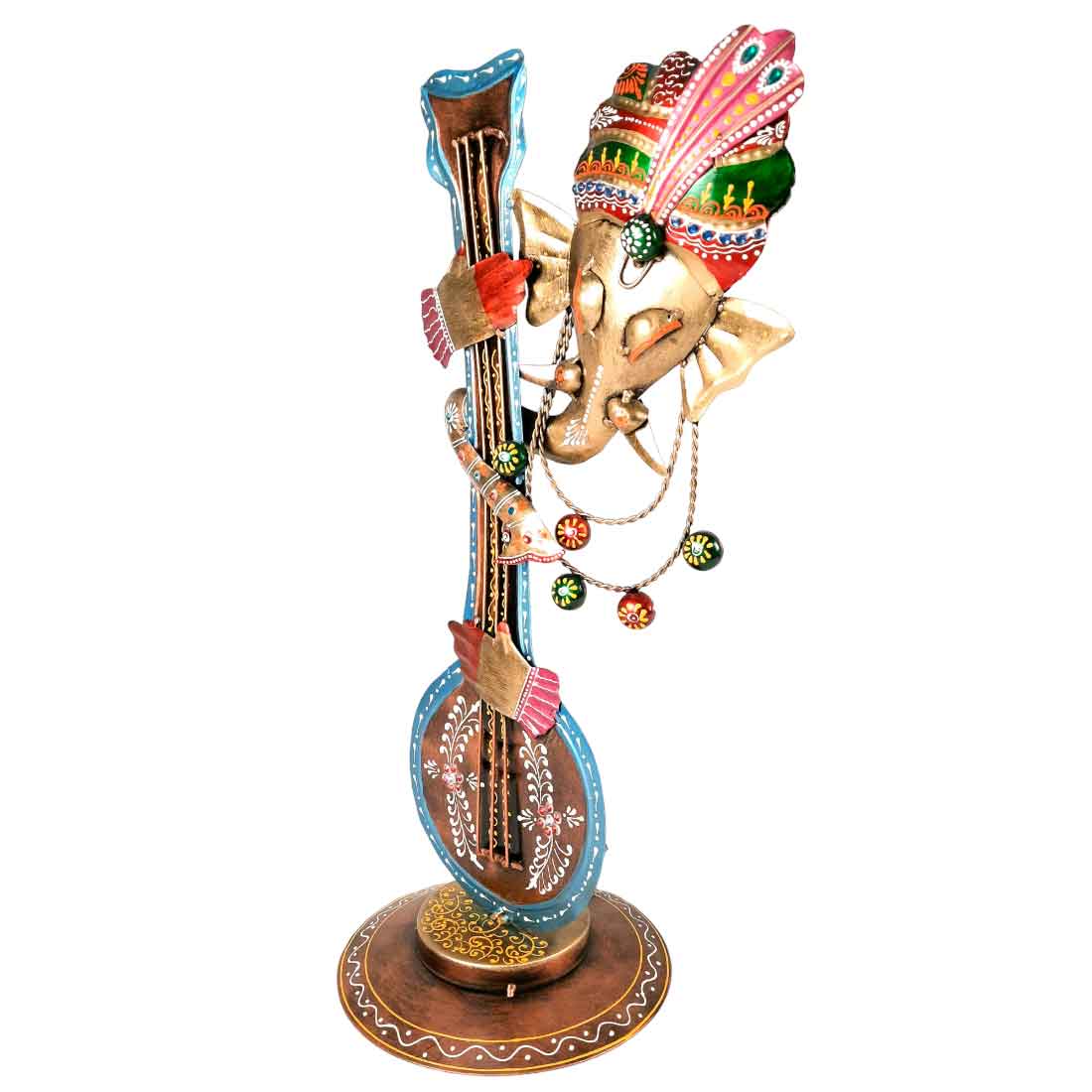 Ganesh Showpiece - Decorative Showpiece for Table & Office Decor - 20 Inch - ApkaMart #Color_Golden