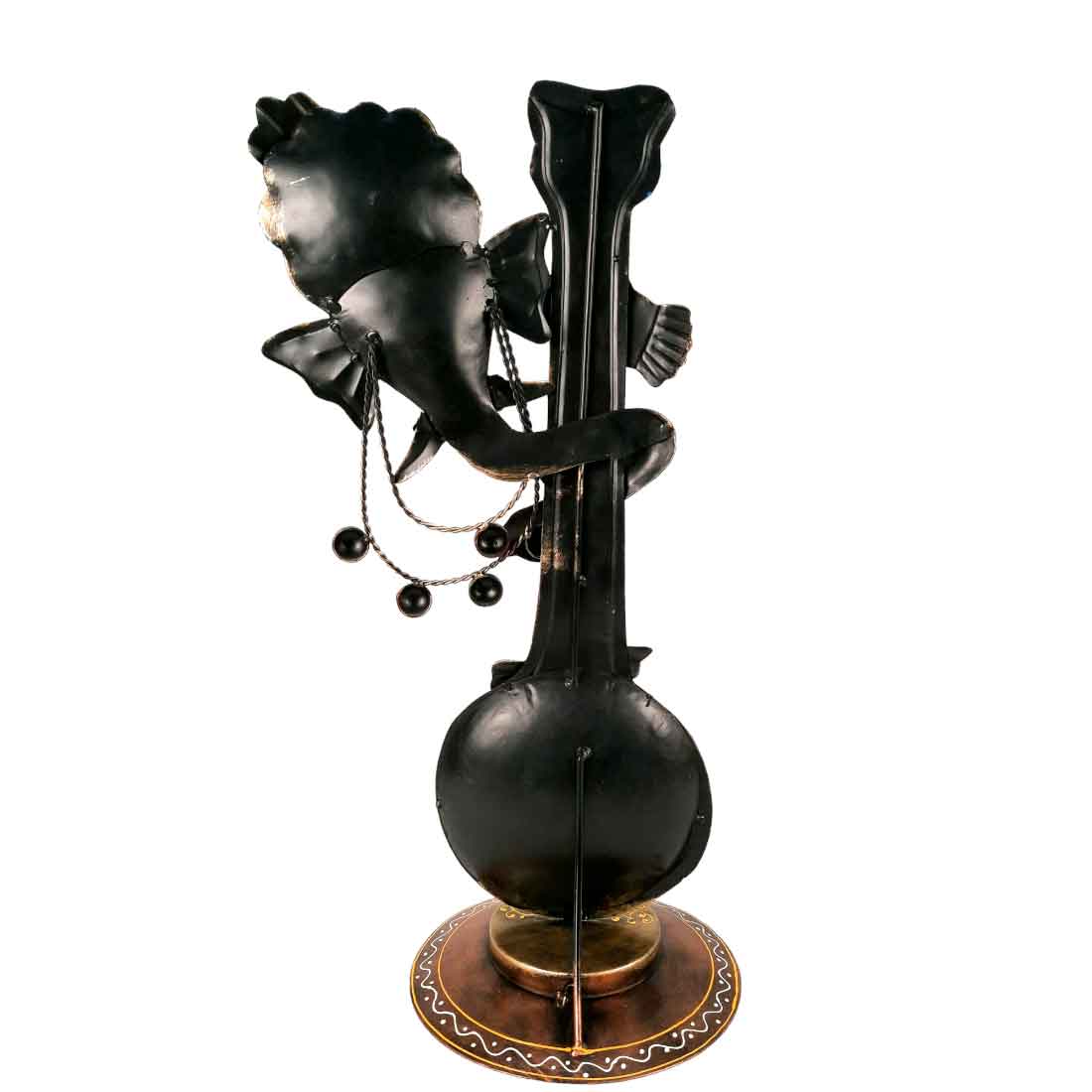 Ganesh Showpiece - Decorative Showpiece for Table & Office Decor - 20 Inch - ApkaMart #Color_Golden