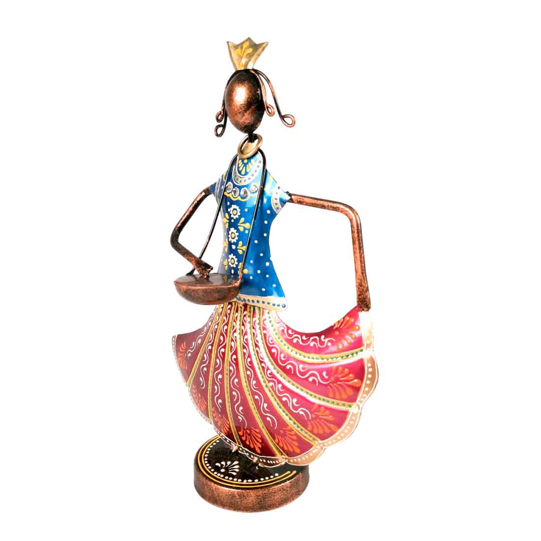 Musician Ladies Showpiece set of 3 - For Living Room, Home Decor & Gifts - 11 Inch - Apkamart