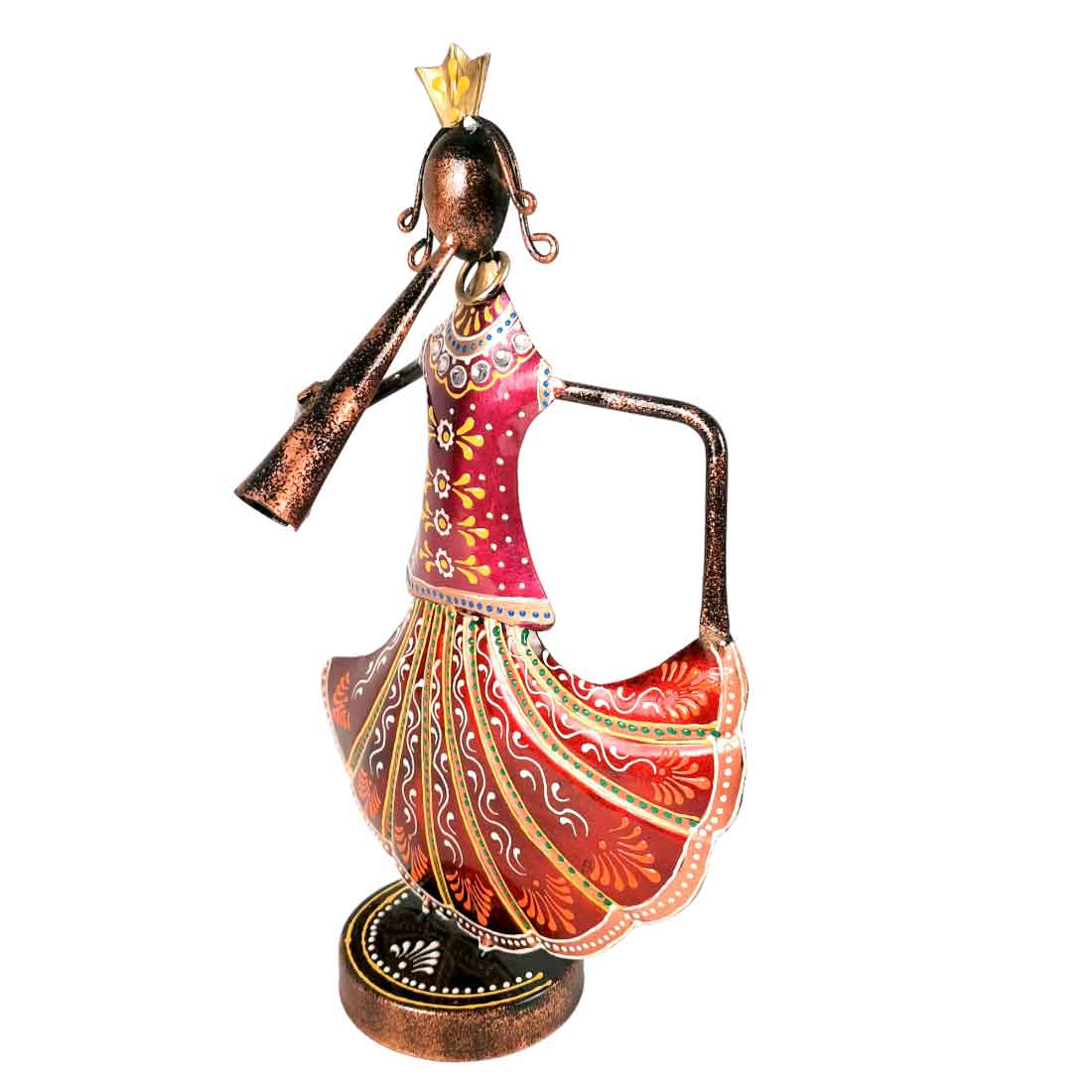 Musician Ladies Showpiece set of 3 - For Living Room, Home Decor & Gifts - 11 Inch - Apkamart