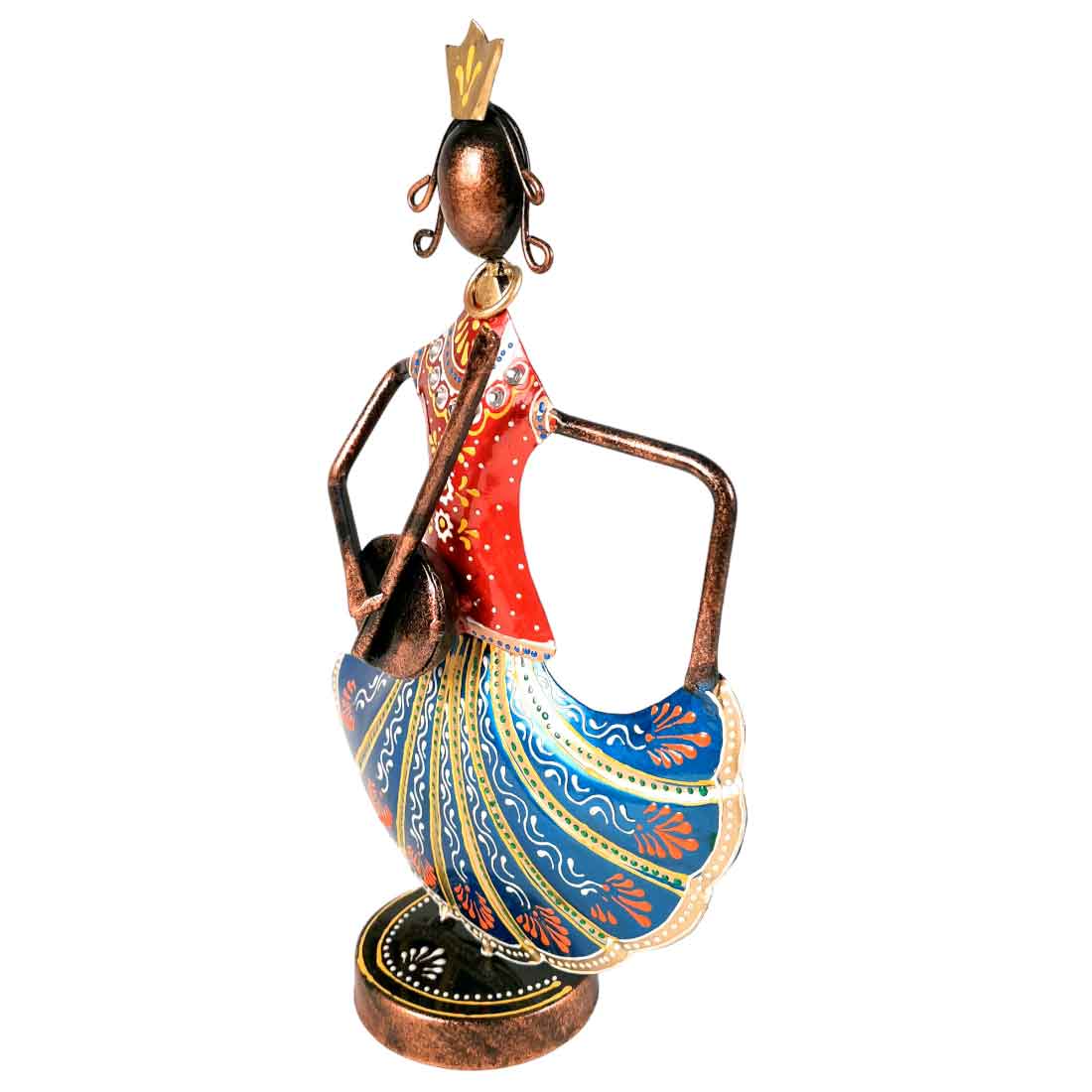 Musician Ladies Showpiece set of 3 - For Living Room, Home Decor & Gifts - 11 Inch - Apkamart